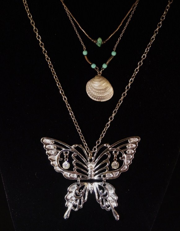 Collection of Silver-Tone Jewelry with Turqoise Enamel Accents