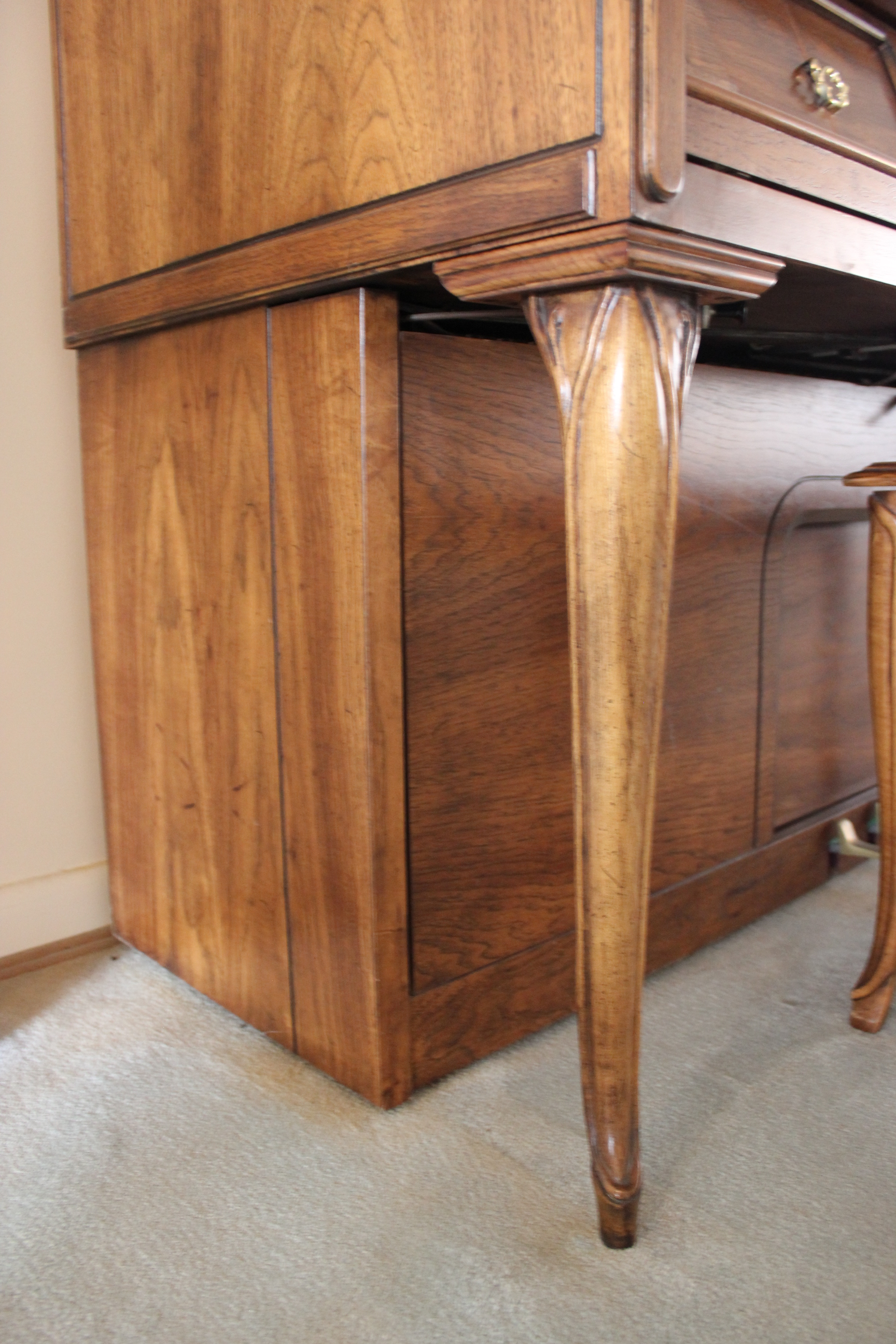 Upright Standard Piano Player, Bench, Piano Rolls and Sheet Music