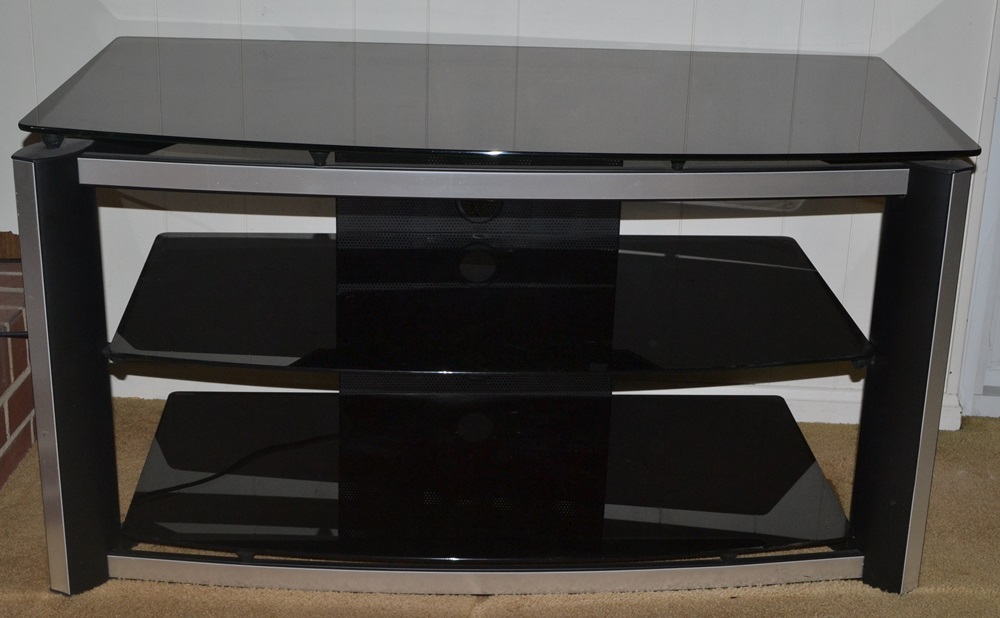 Contemporary Glass TV & Media Stand