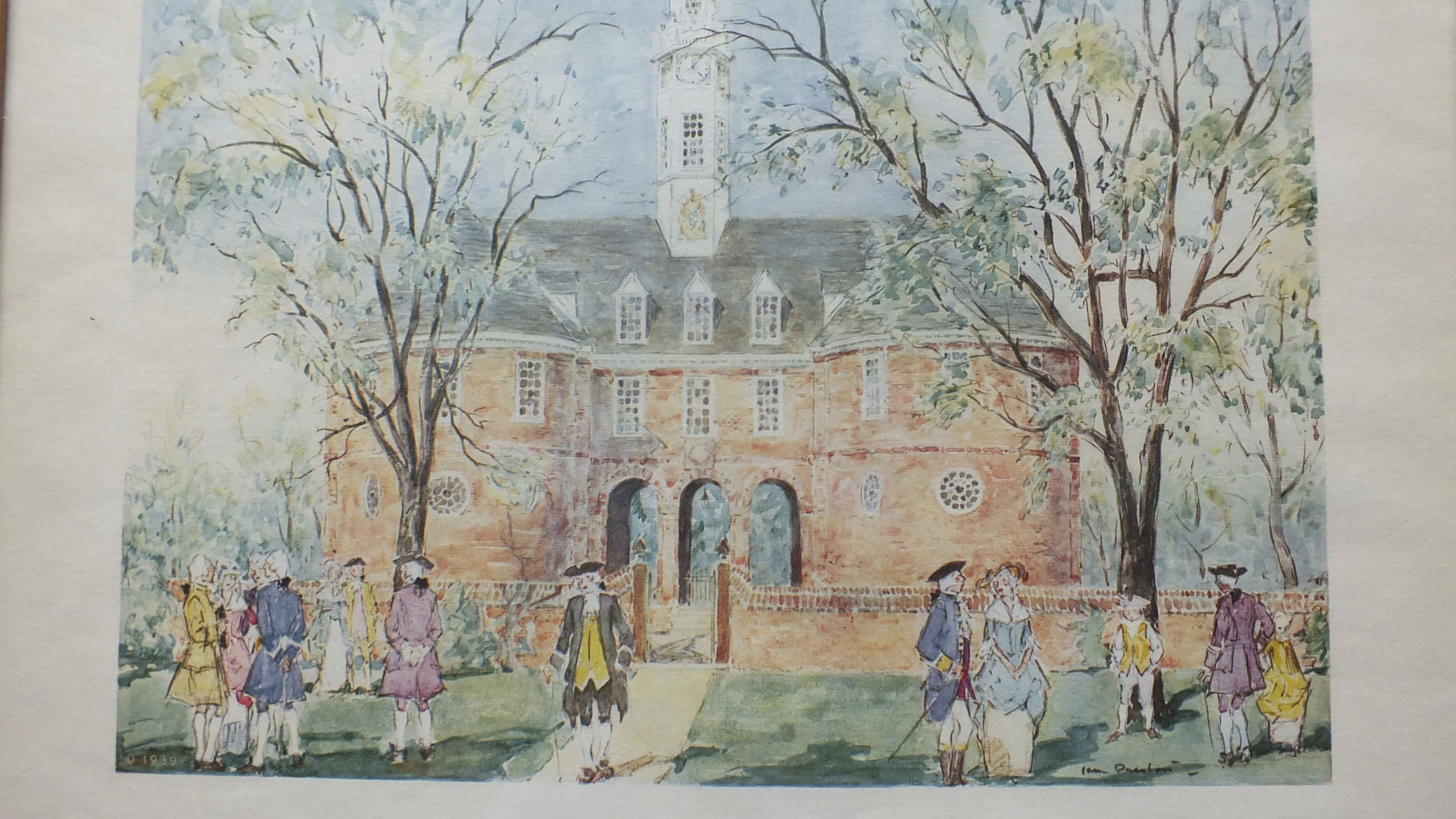 James Preston Williamsburg Prints