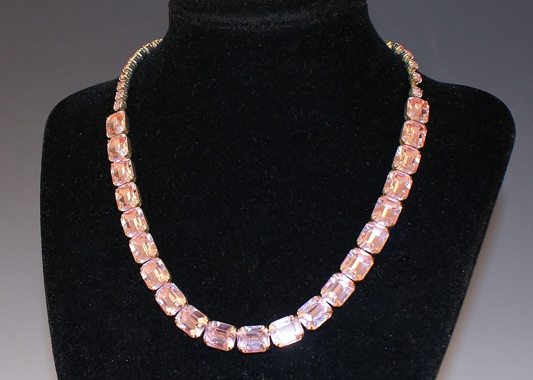 Vintage Rhinestone Jewelry Lot Weiss