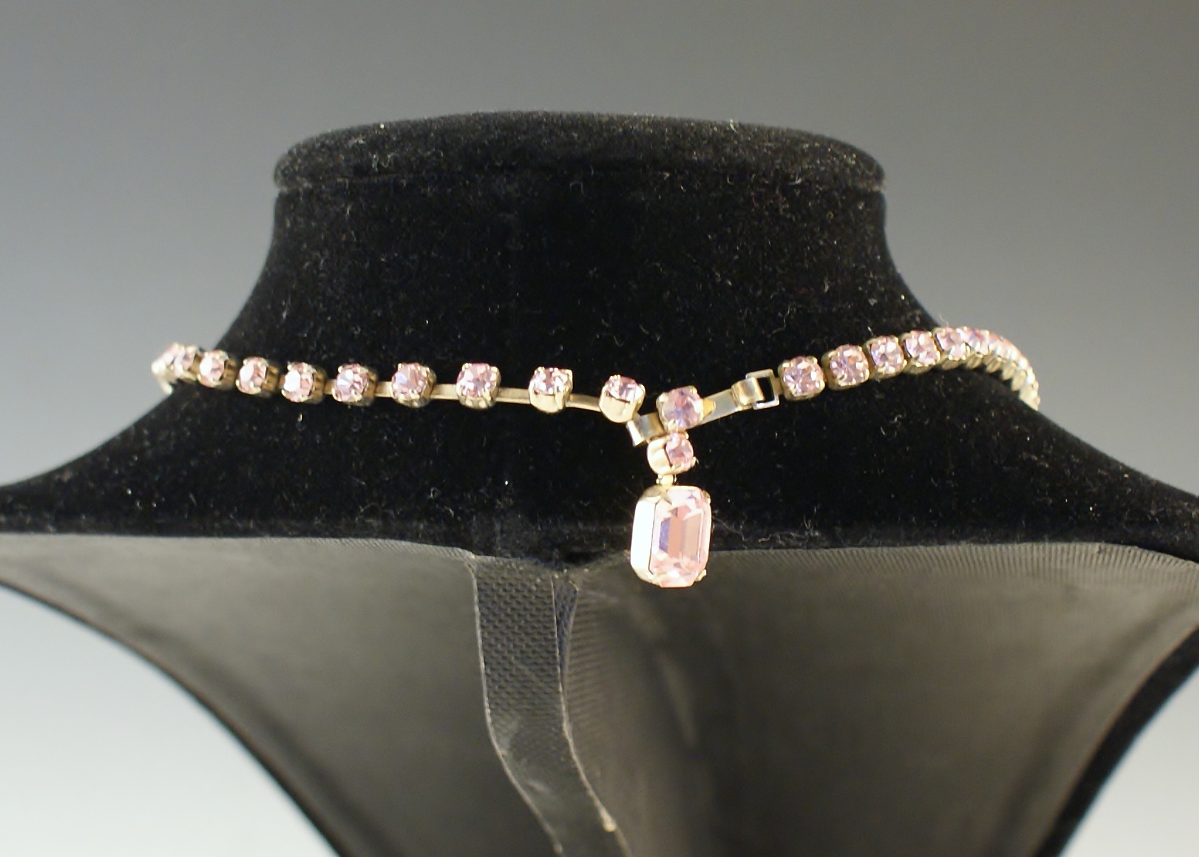 Vintage Rhinestone Jewelry Lot Weiss