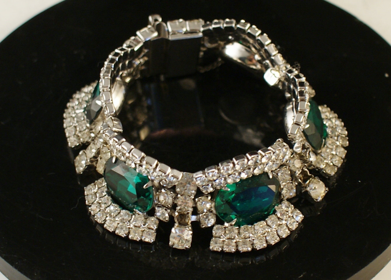 Vintage Rhinestone Jewelry Lot Weiss