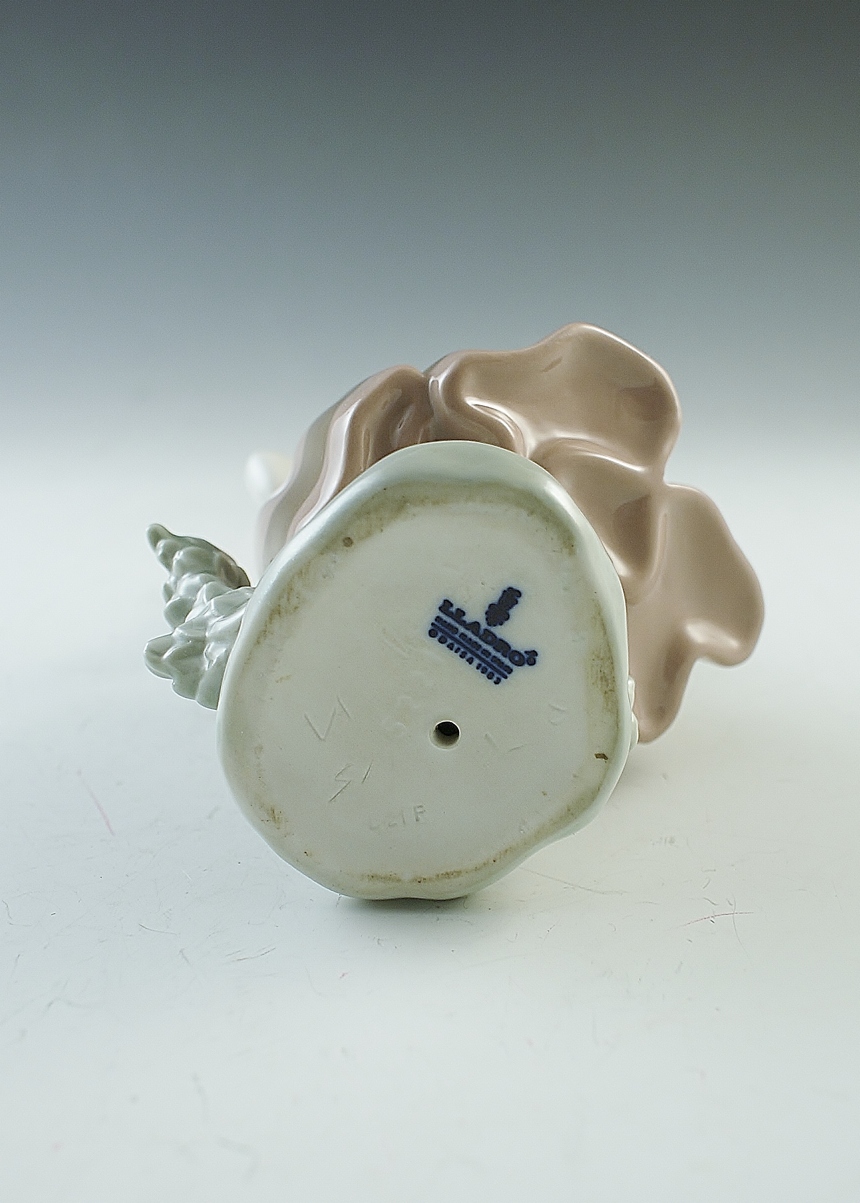 2 Porcelain Hand Painted Statuettes 