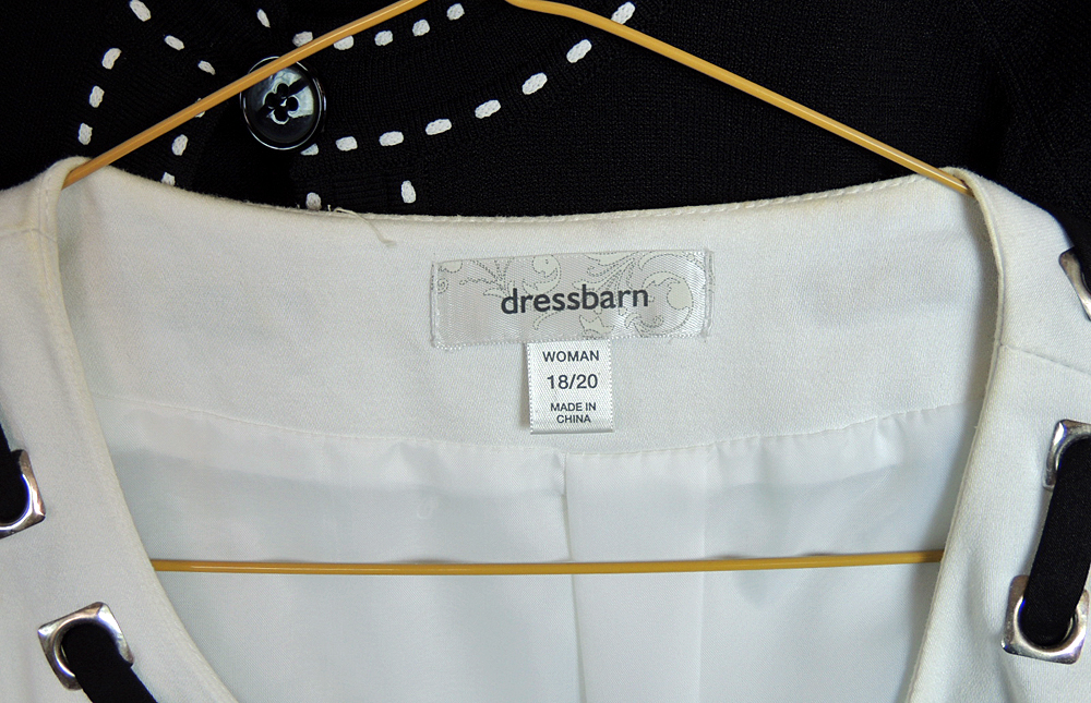 Women's Tops, Most Black and White