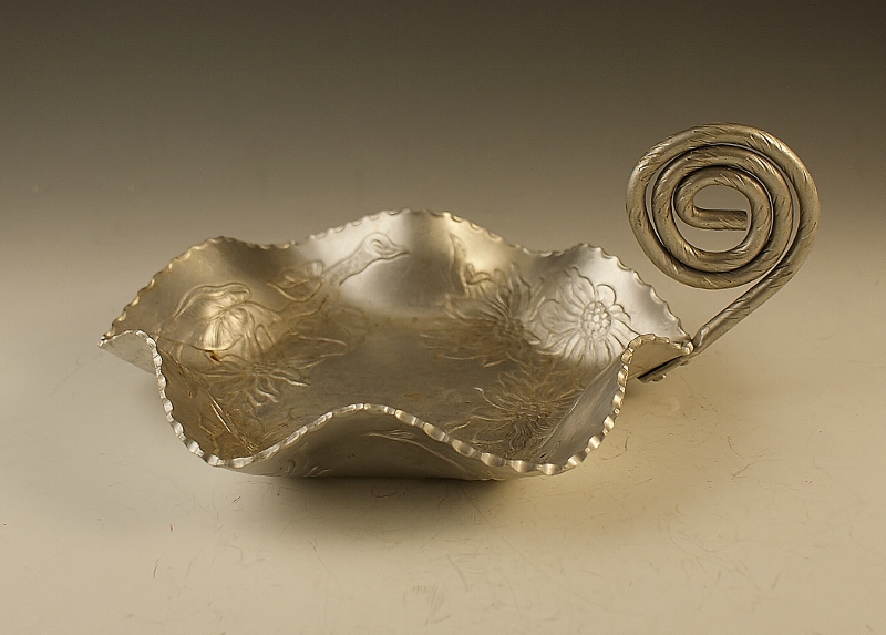 Pewter and Brass Servers