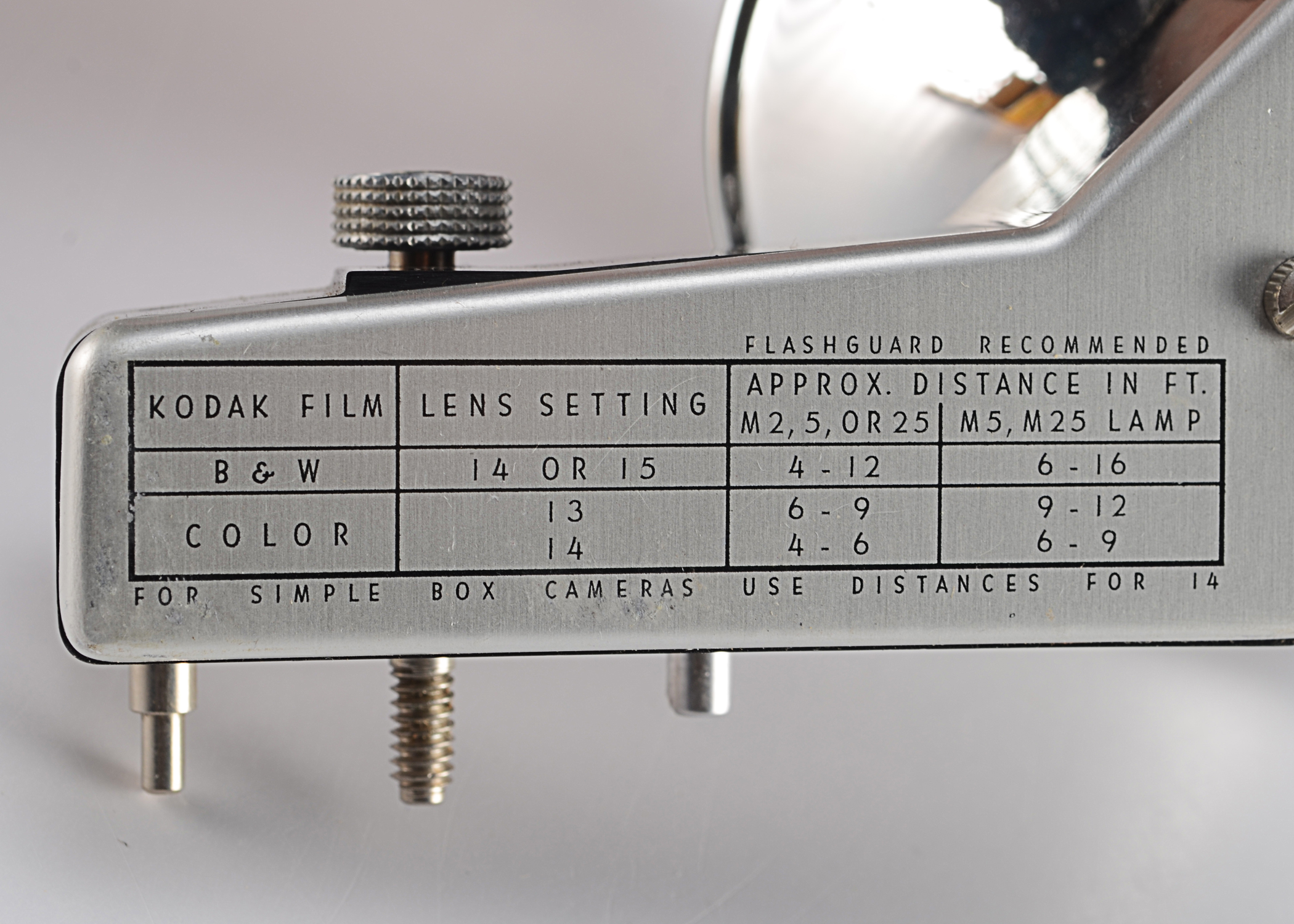 Vintage Kodalite Midget Flasholder In Original Box