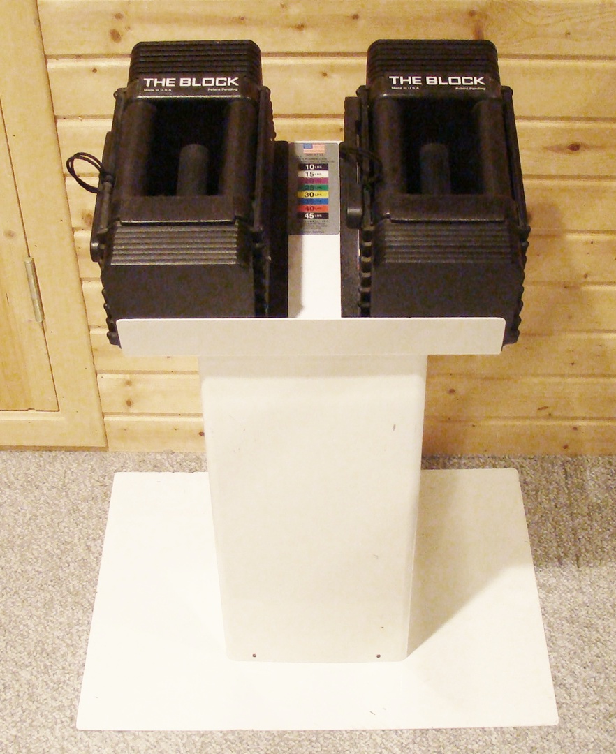 Power Block Classic 45-Set Adjustable Dumbbell and Stand