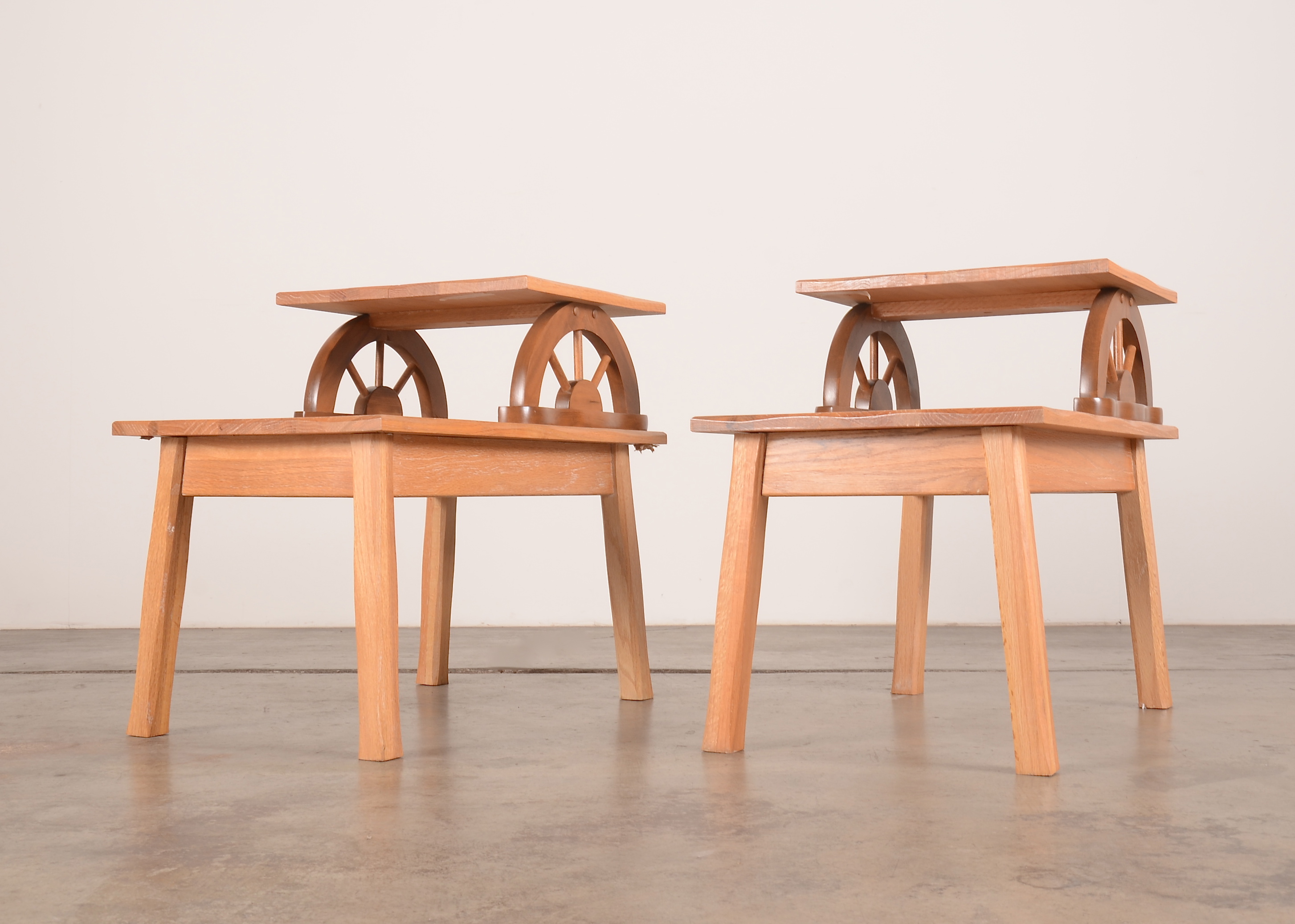 Western-Themed End Tables