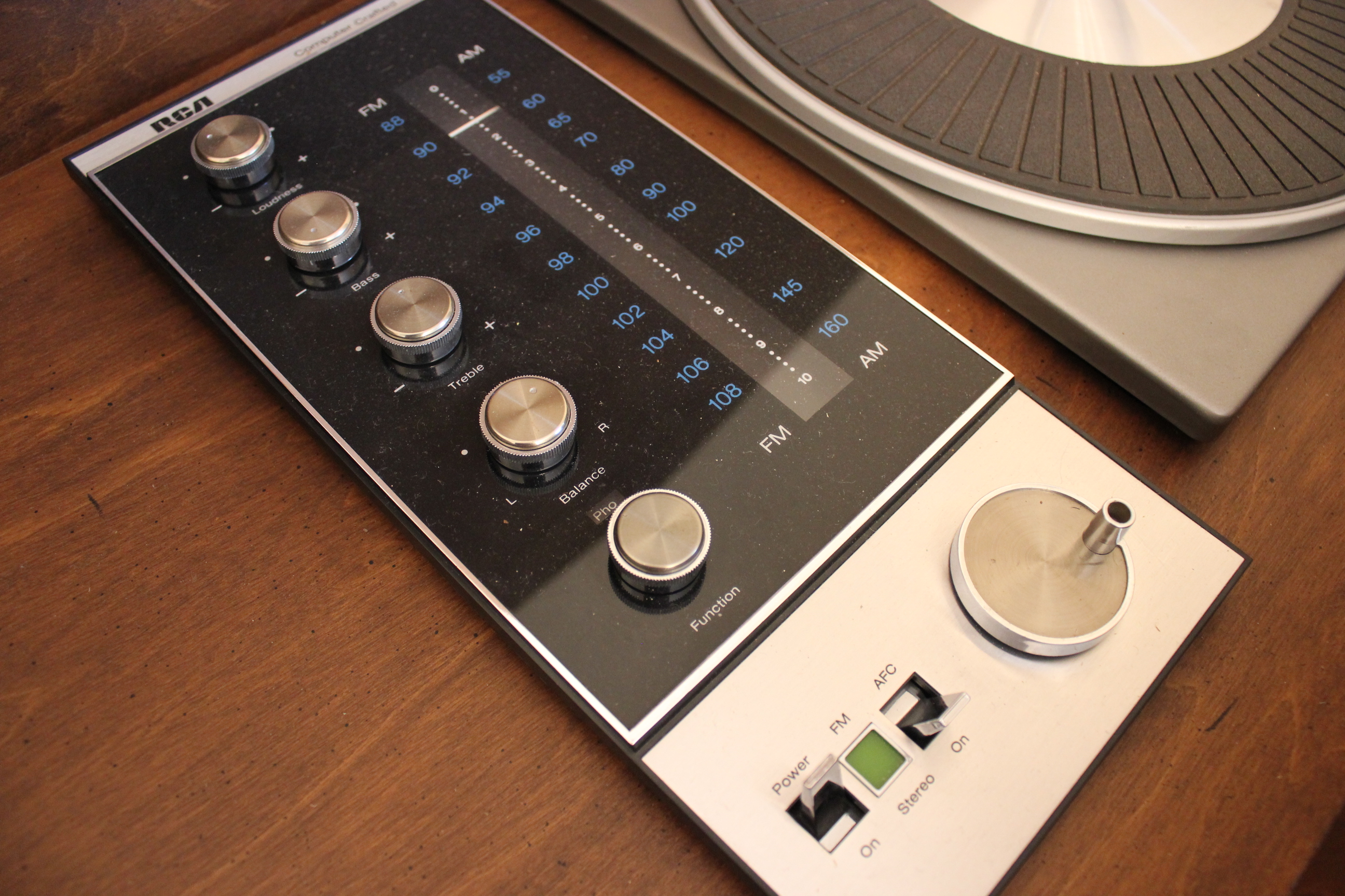 RCA Stereo Console with Record Player and Radio