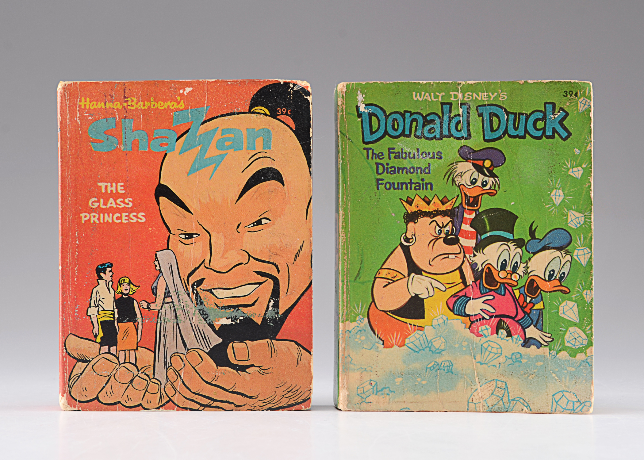 Donald Duck and Shazzan Illustrated "Little Big Books"