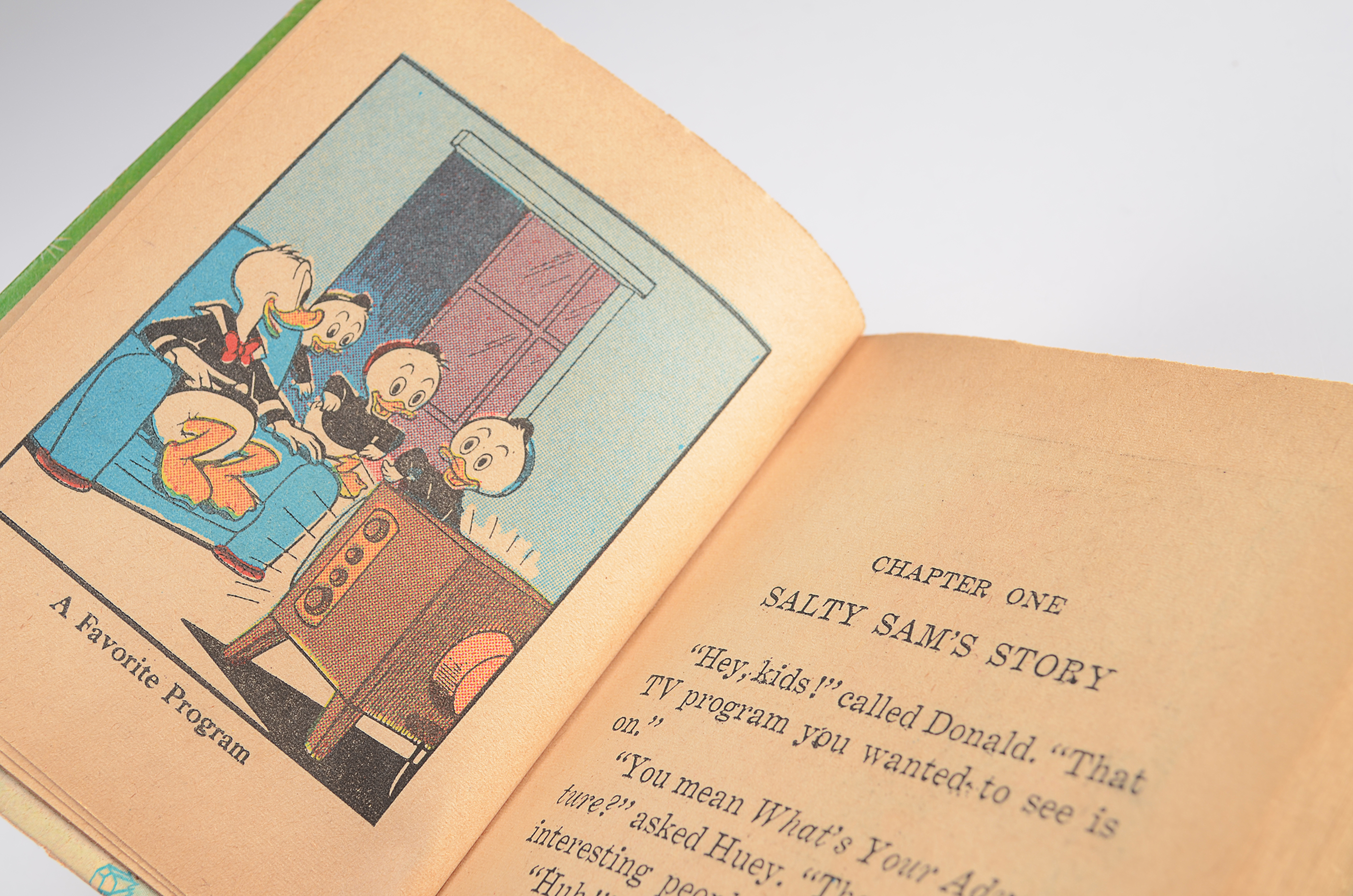 Donald Duck and Shazzan Illustrated "Little Big Books"