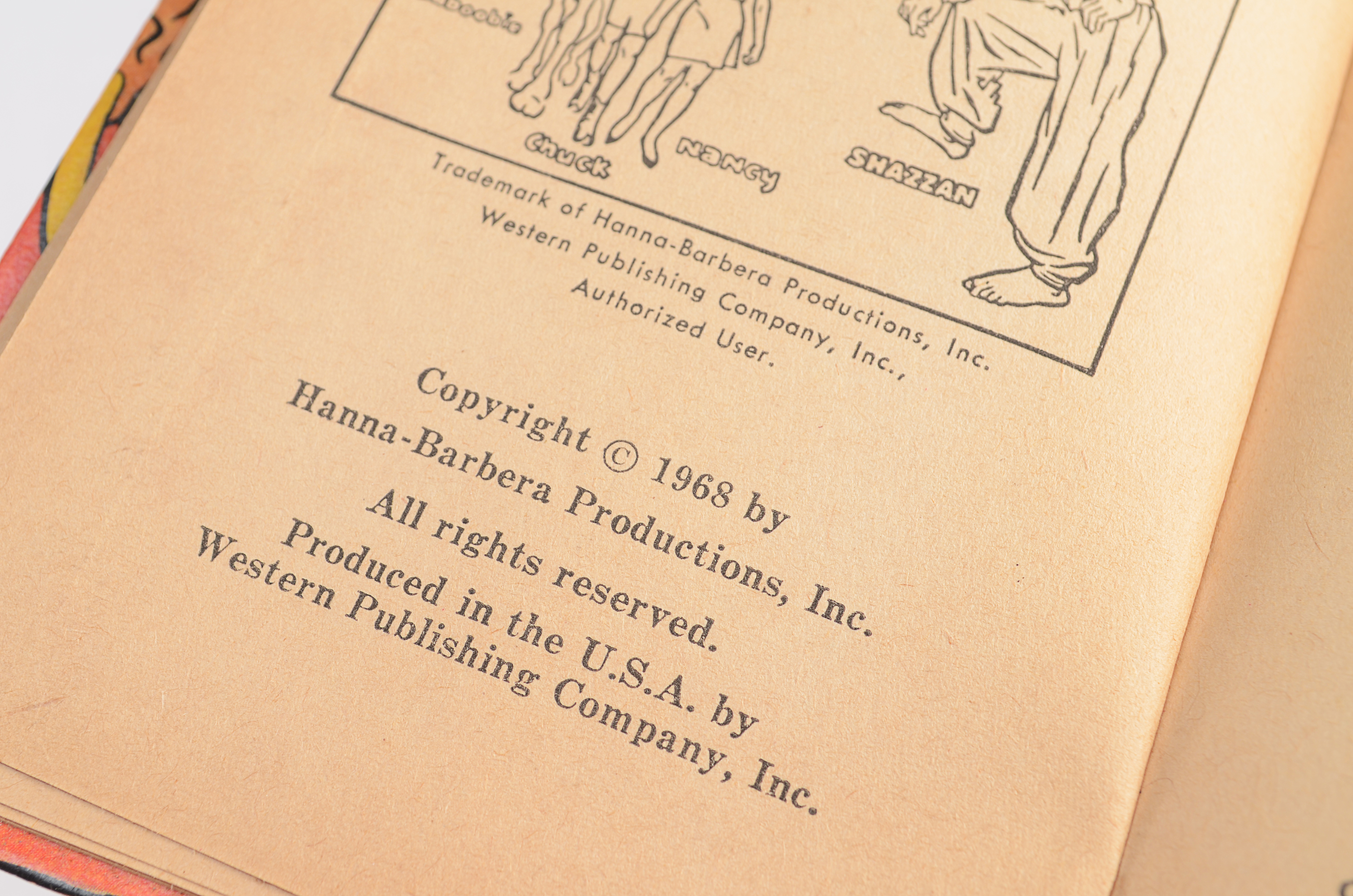 Donald Duck and Shazzan Illustrated "Little Big Books"