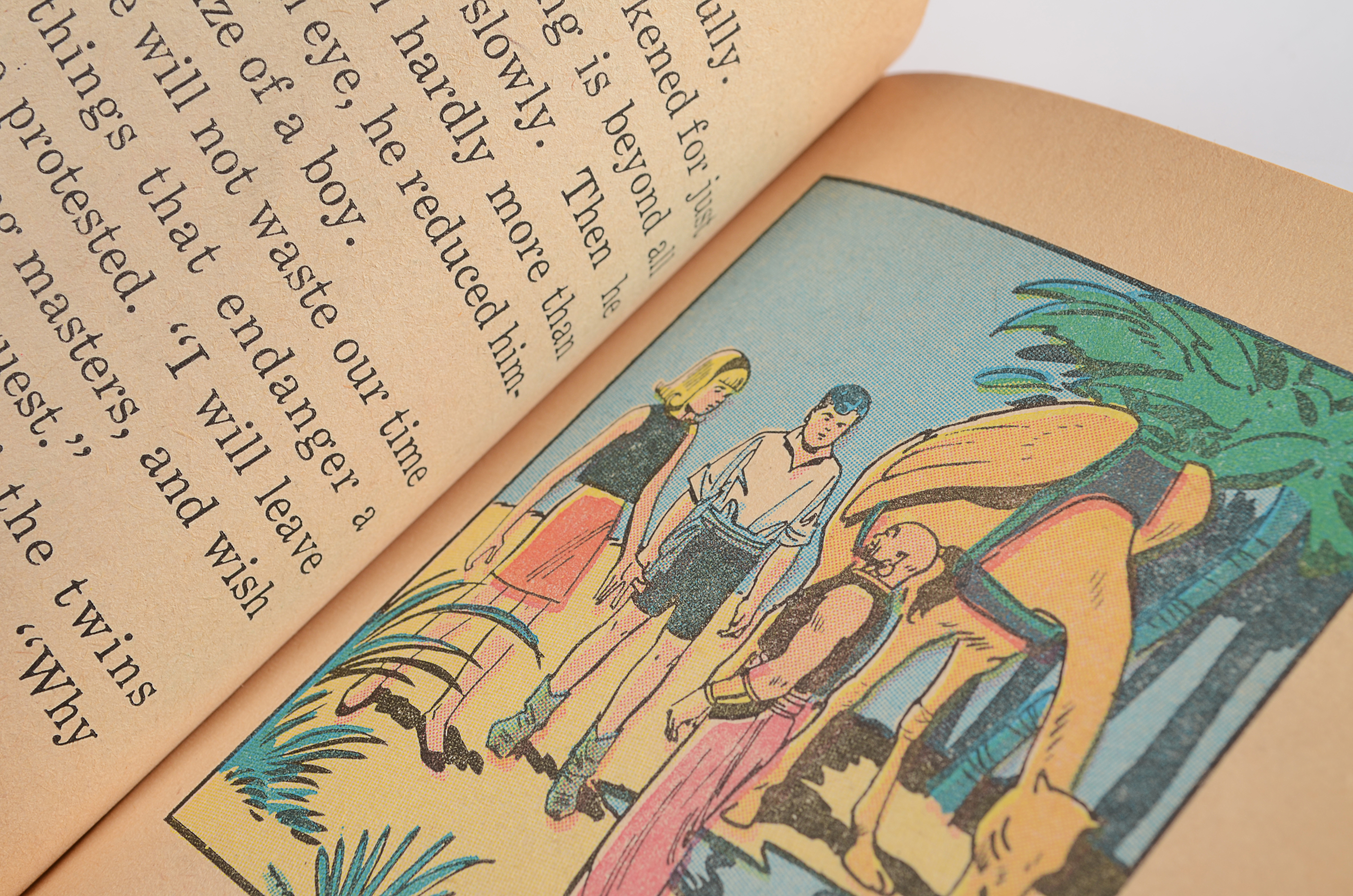 Donald Duck and Shazzan Illustrated "Little Big Books"