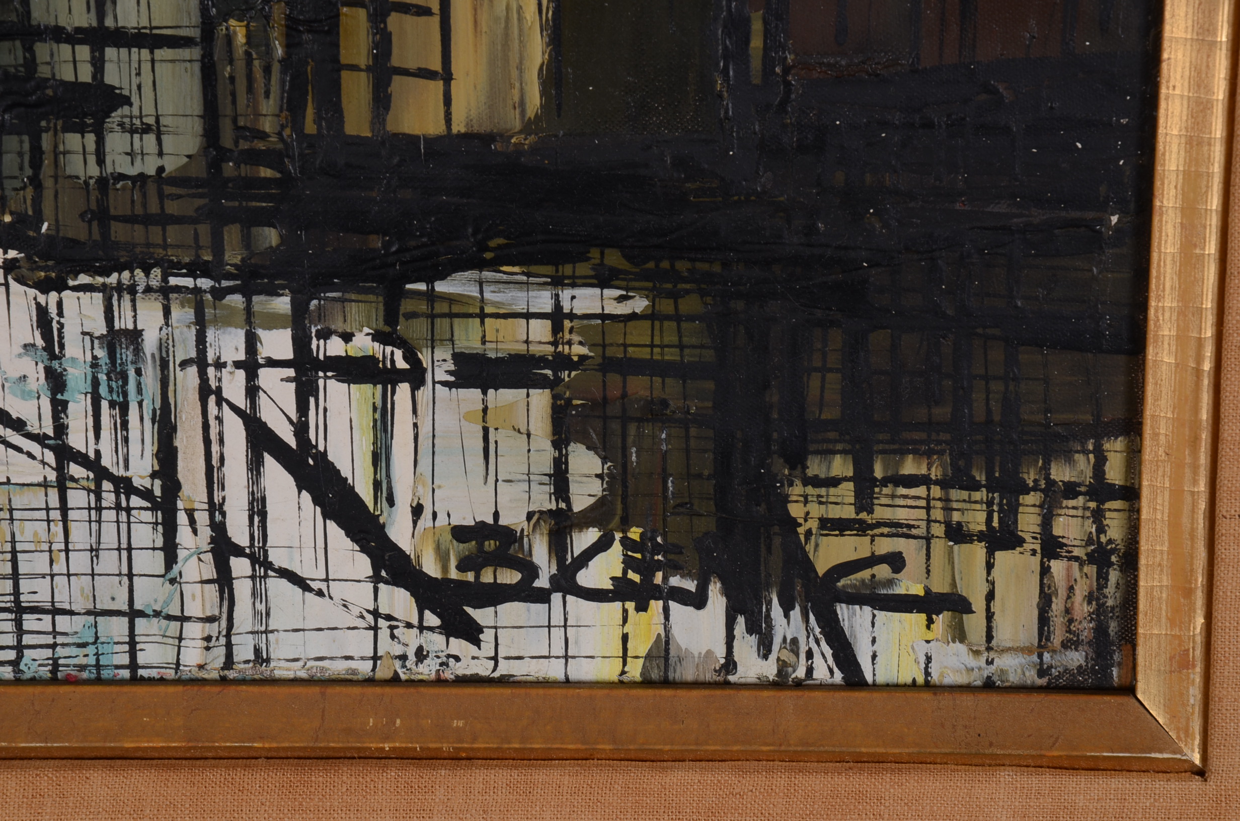 Original Boris Cenic Oil on Canvas Painting