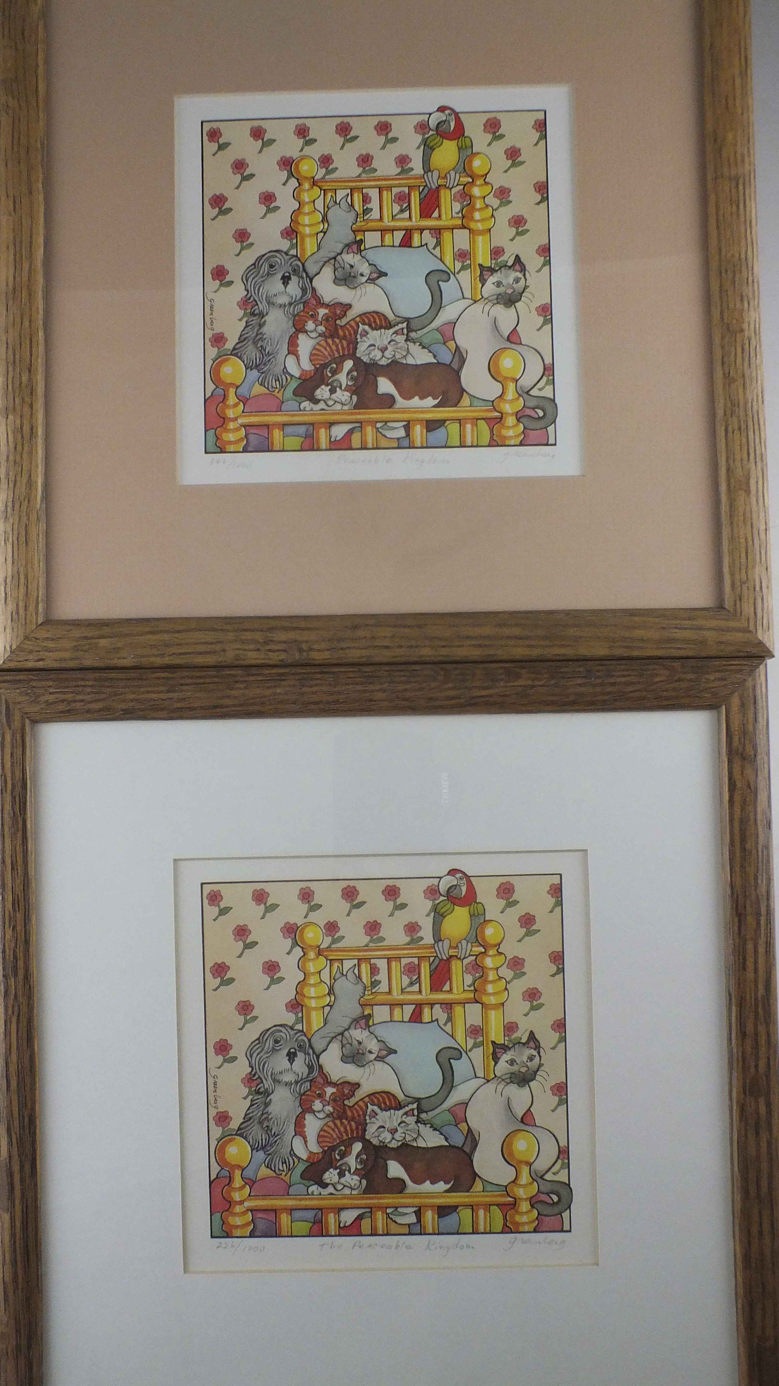 Frances Greenberg Singed and Numbered Print