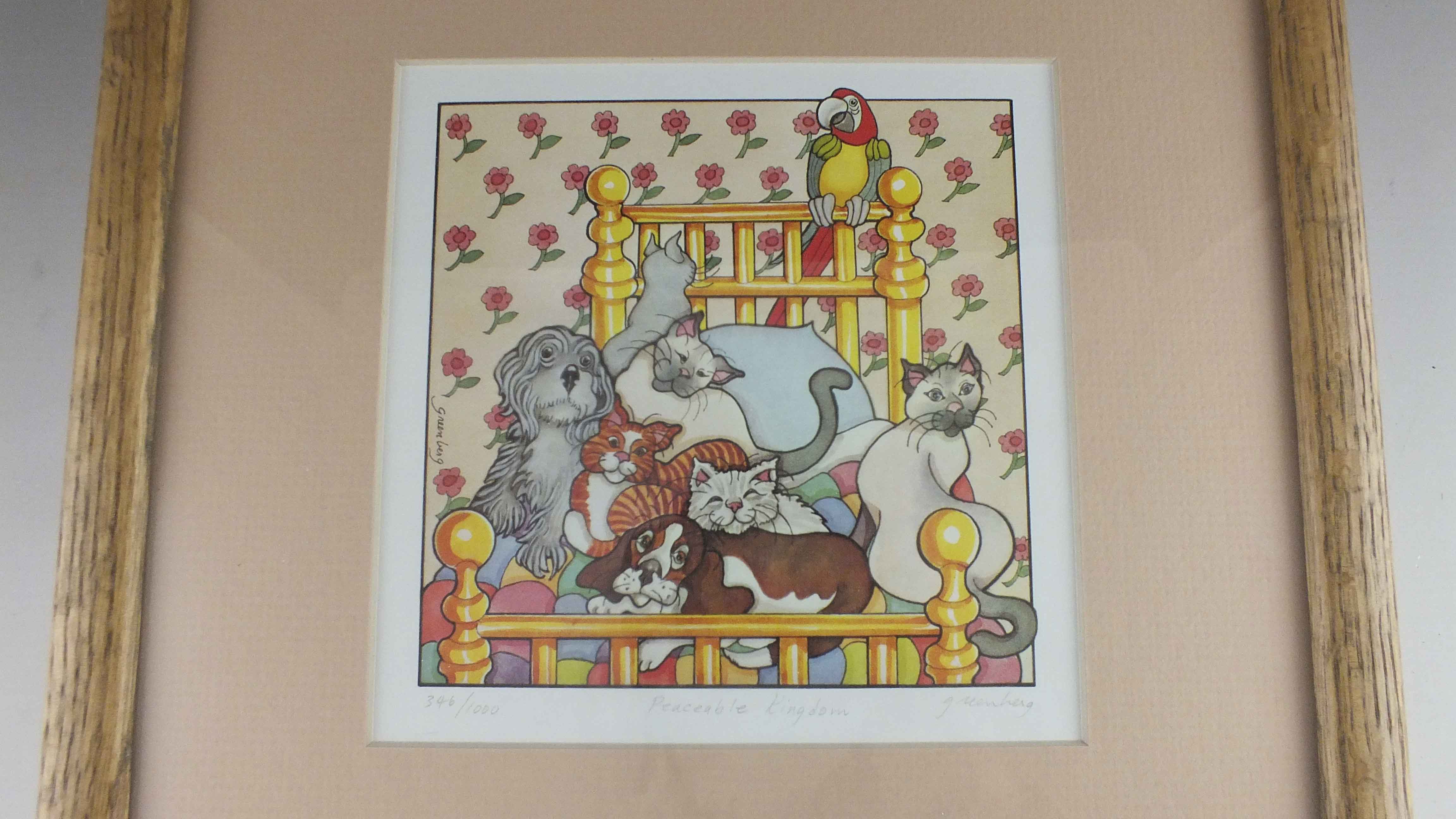 Frances Greenberg Singed and Numbered Print