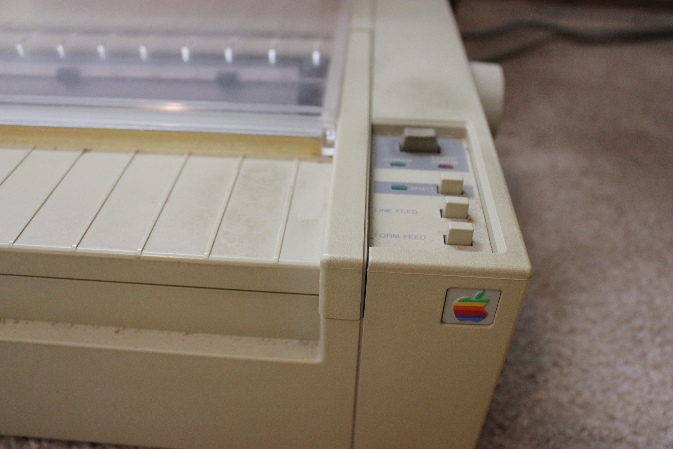 Vintage Apple IIe Computer, Printer and Accessories 