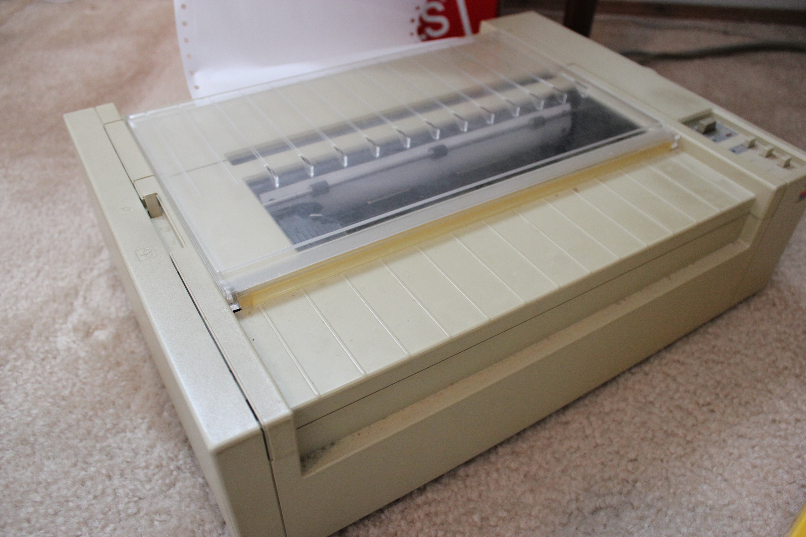 Vintage Apple IIe Computer, Printer and Accessories 
