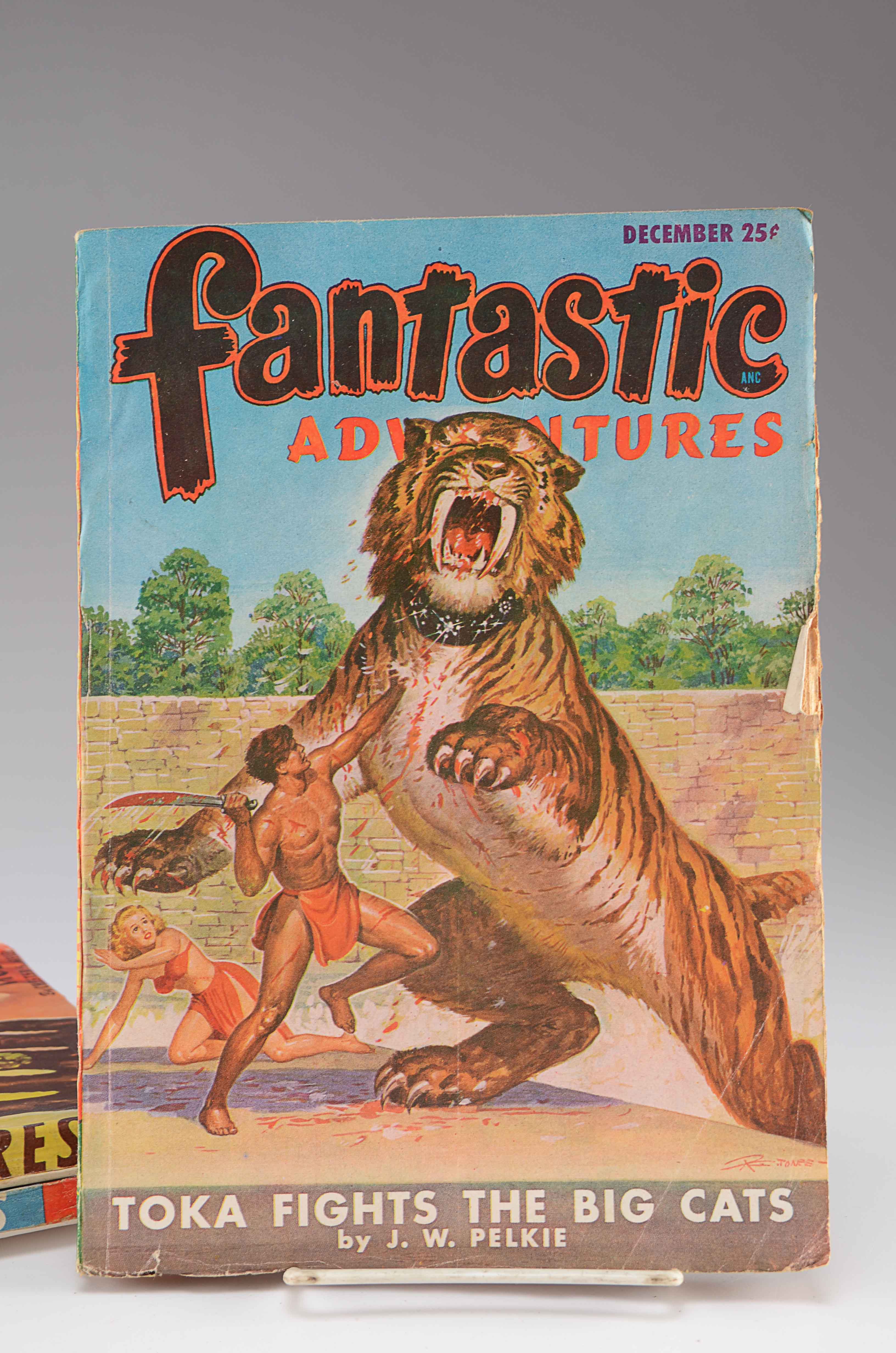 1940s "Fantastic Adventures" Science Fiction Magazines Include Fall '49 Reissue