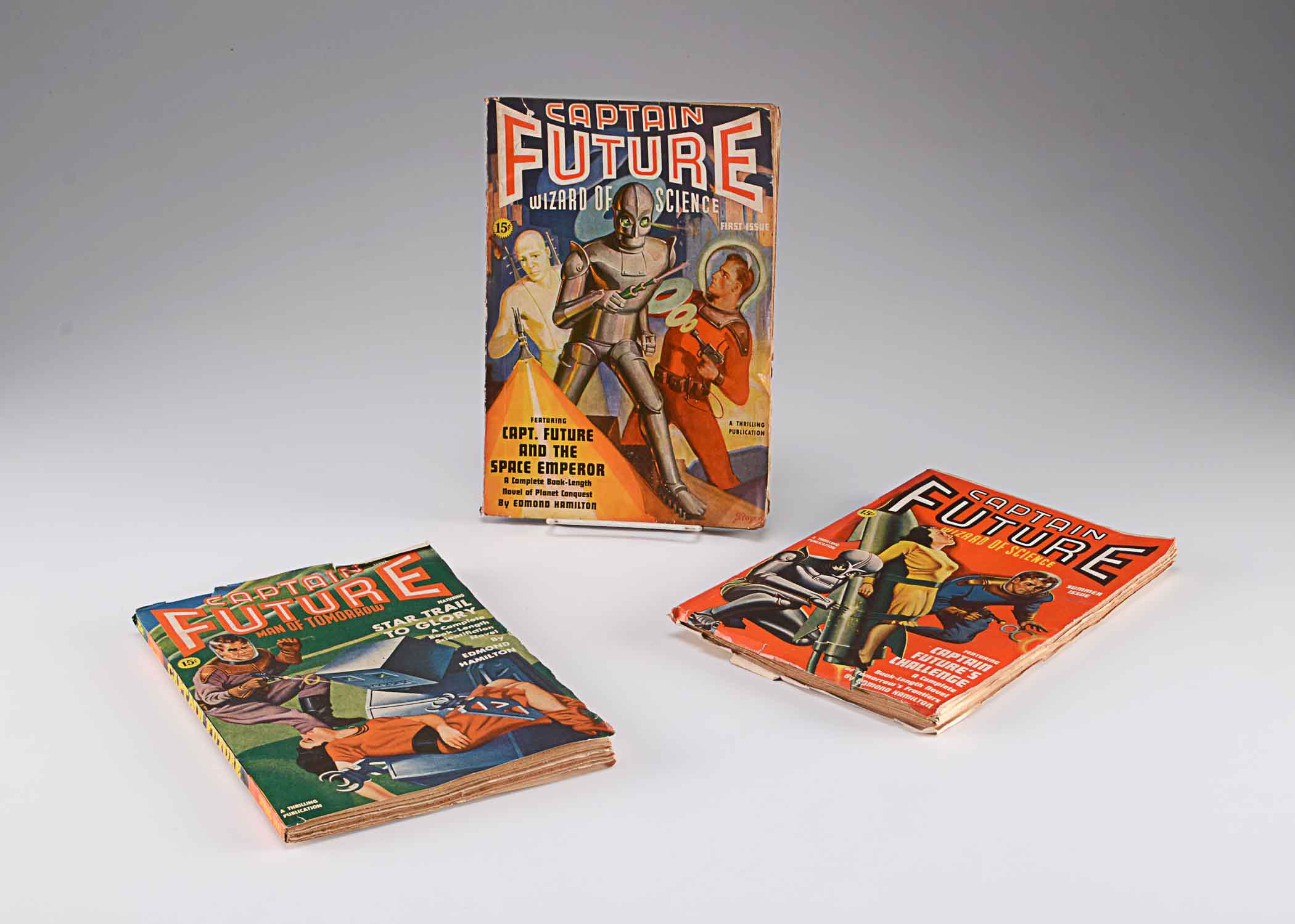 1940s "Captain Future" Science Fiction Magazines