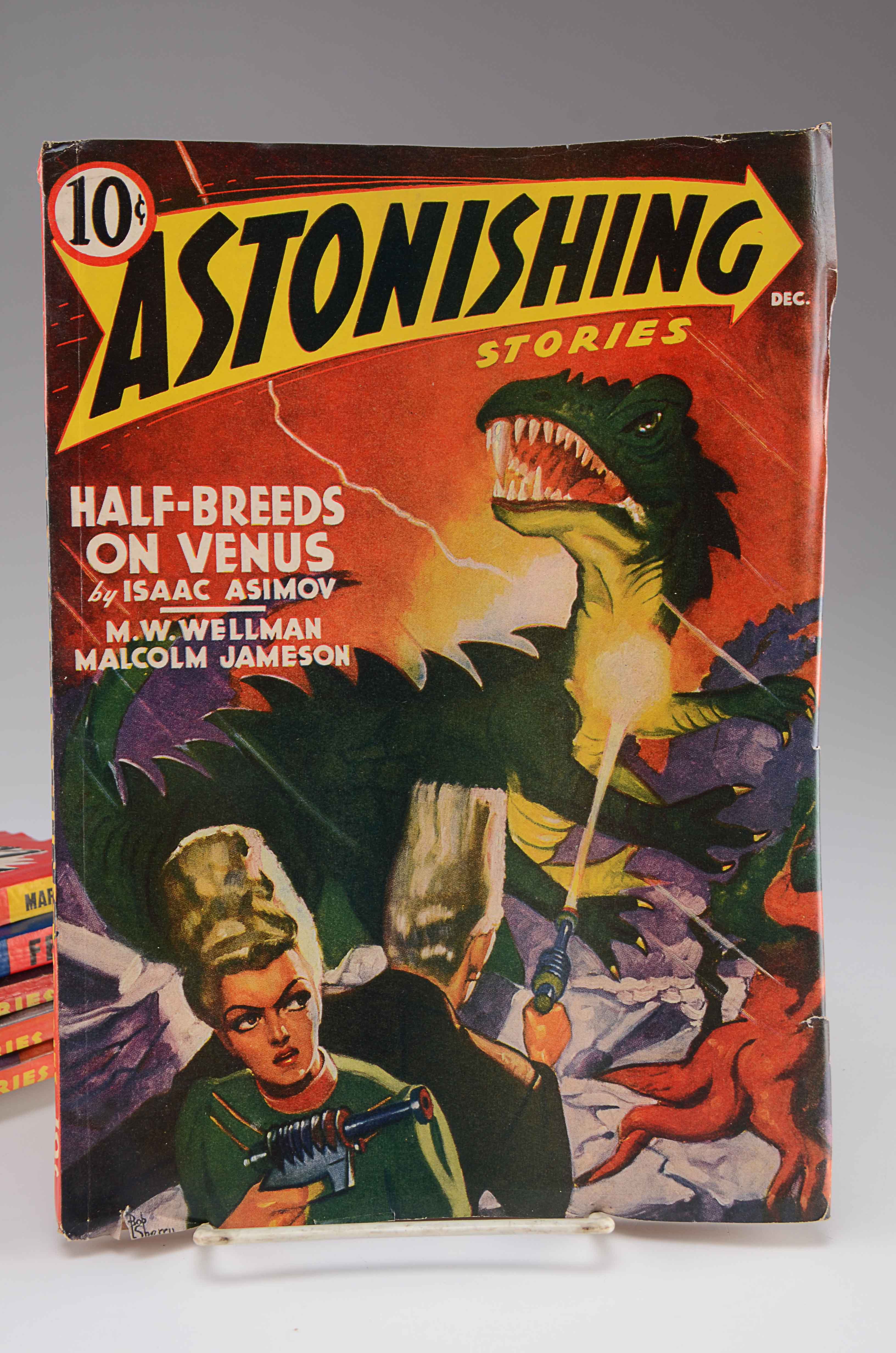 Early 1940s Science Fiction Magazines Feature Isaac Asimov