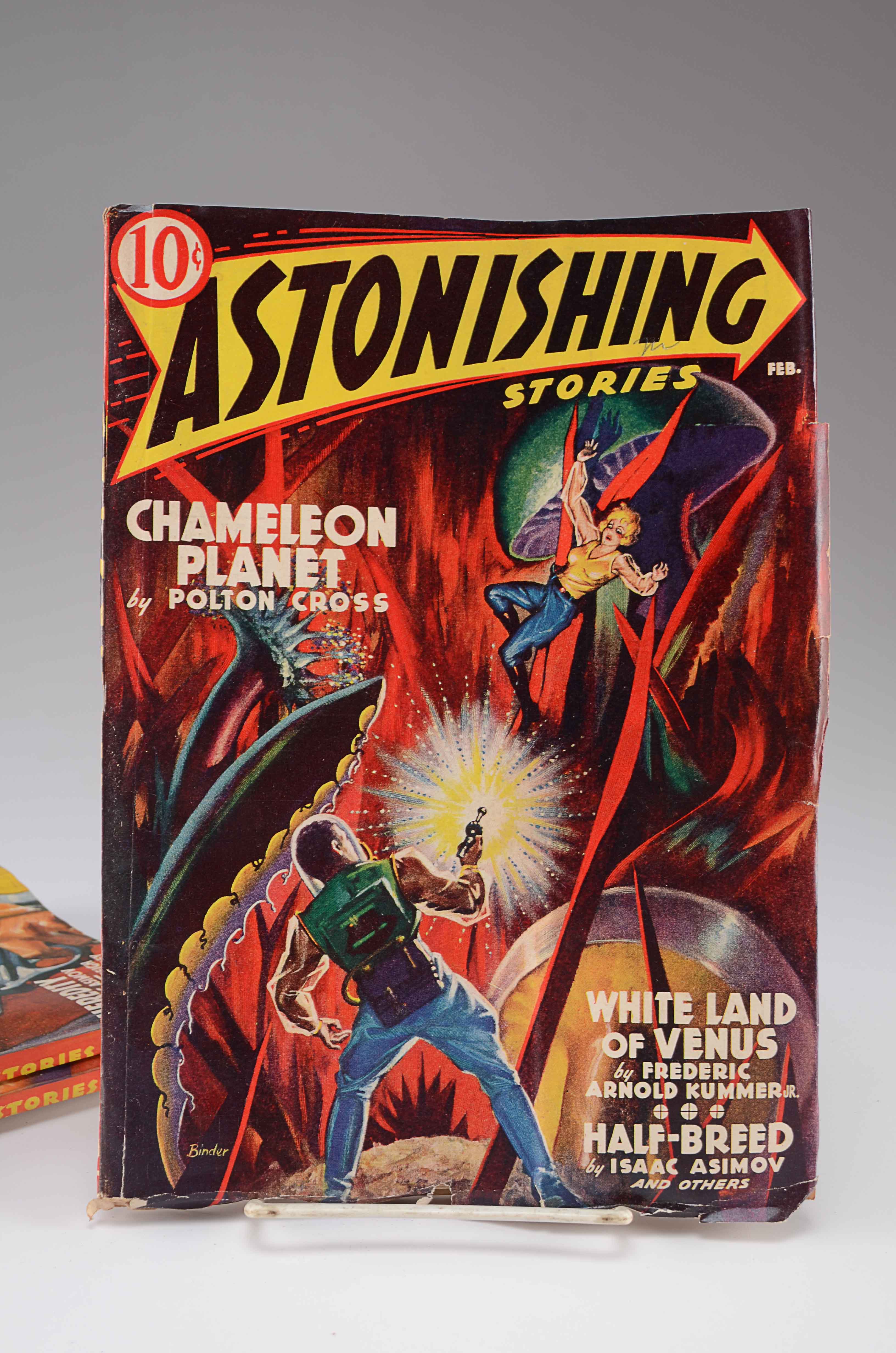 Early 1940s Science Fiction Magazines Feature Isaac Asimov