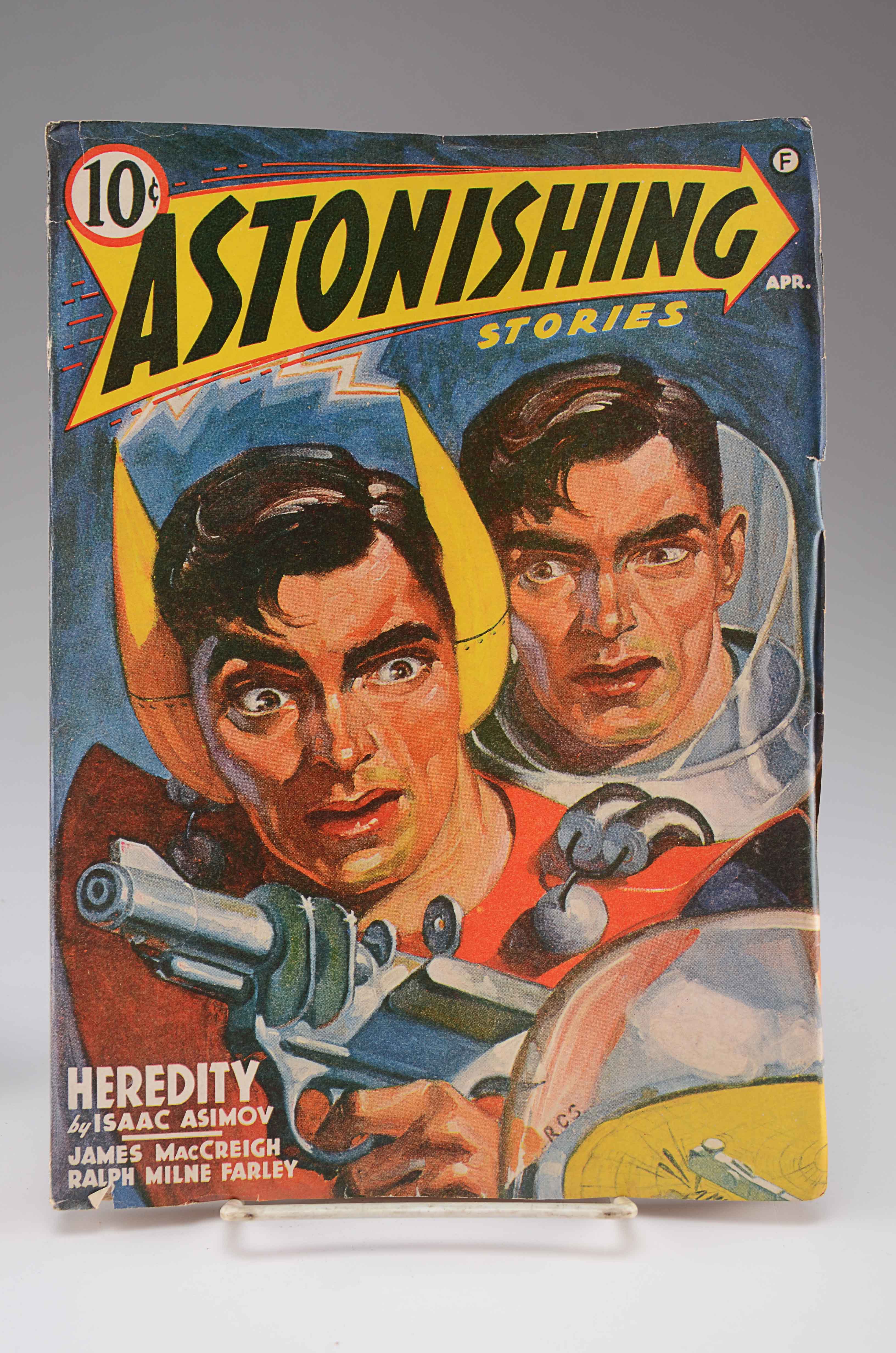 Early 1940s Science Fiction Magazines Feature Isaac Asimov