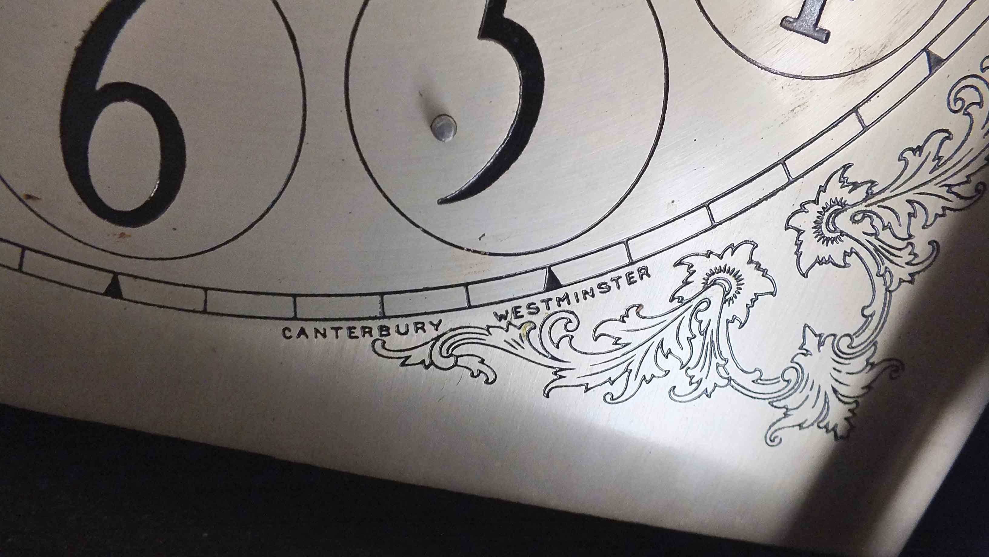  Antique Herschede Hall Grandmother Clock 