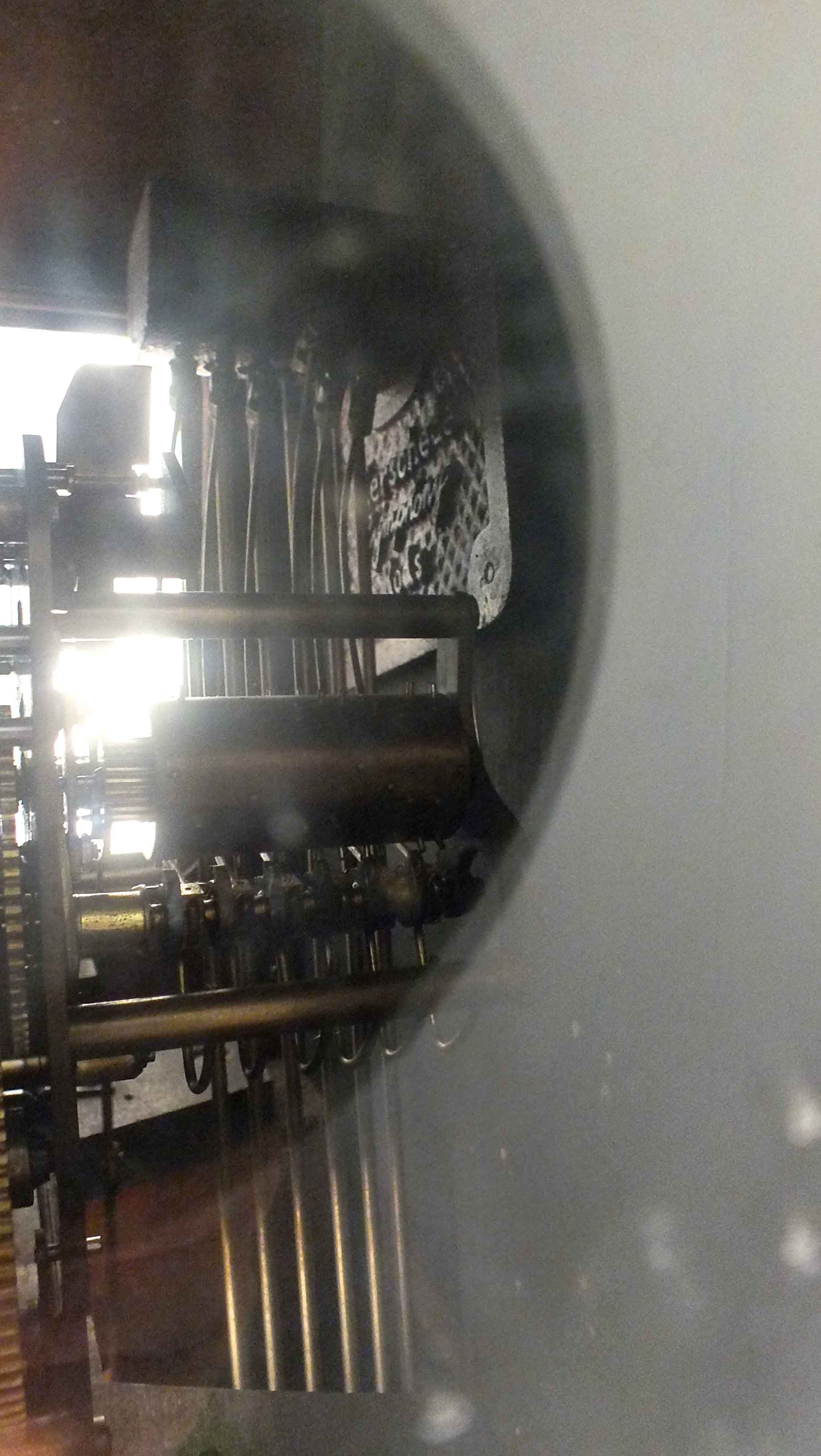  Antique Herschede Hall Grandmother Clock 