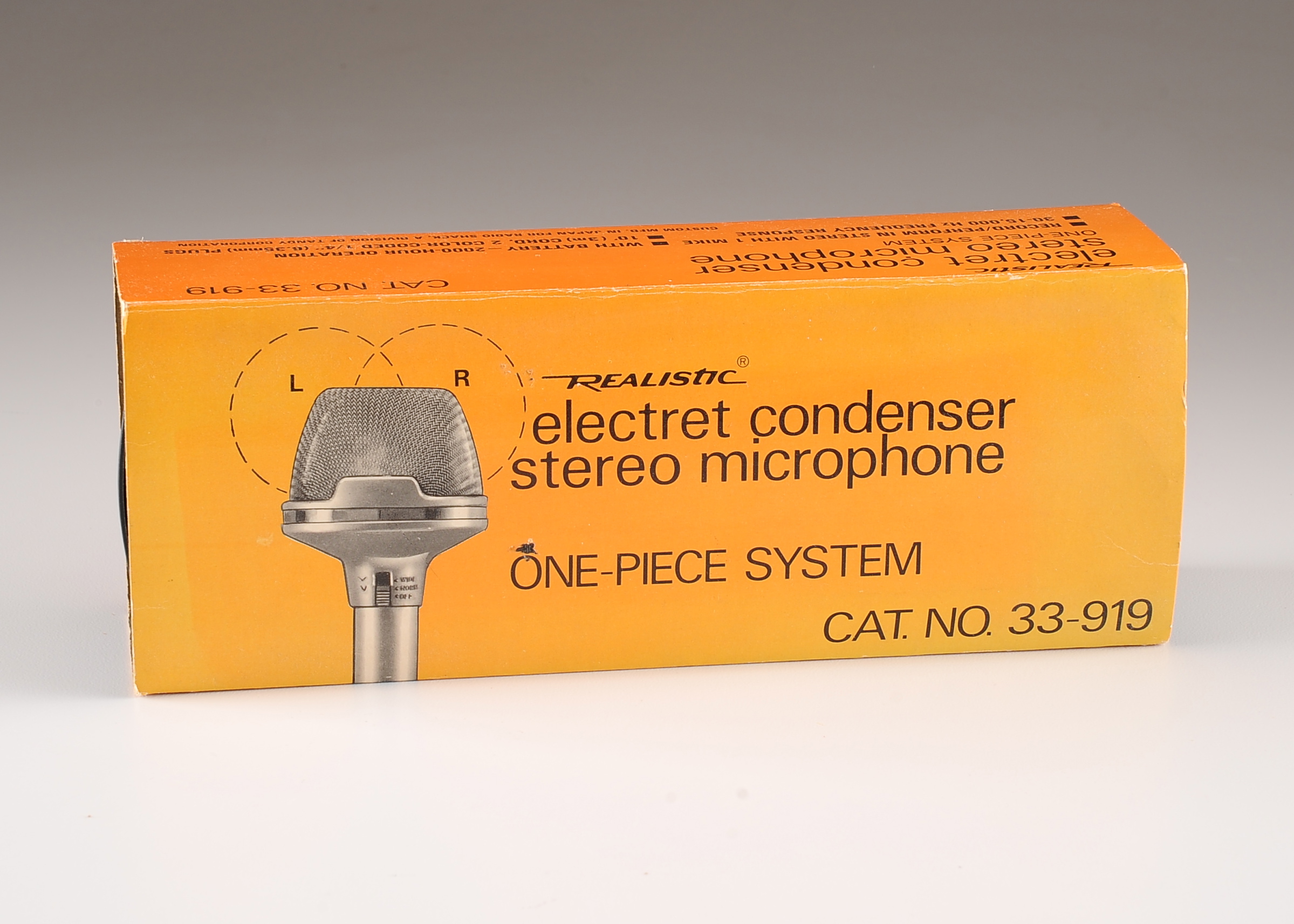 Realistic Electret Condenser Stereo Microphone