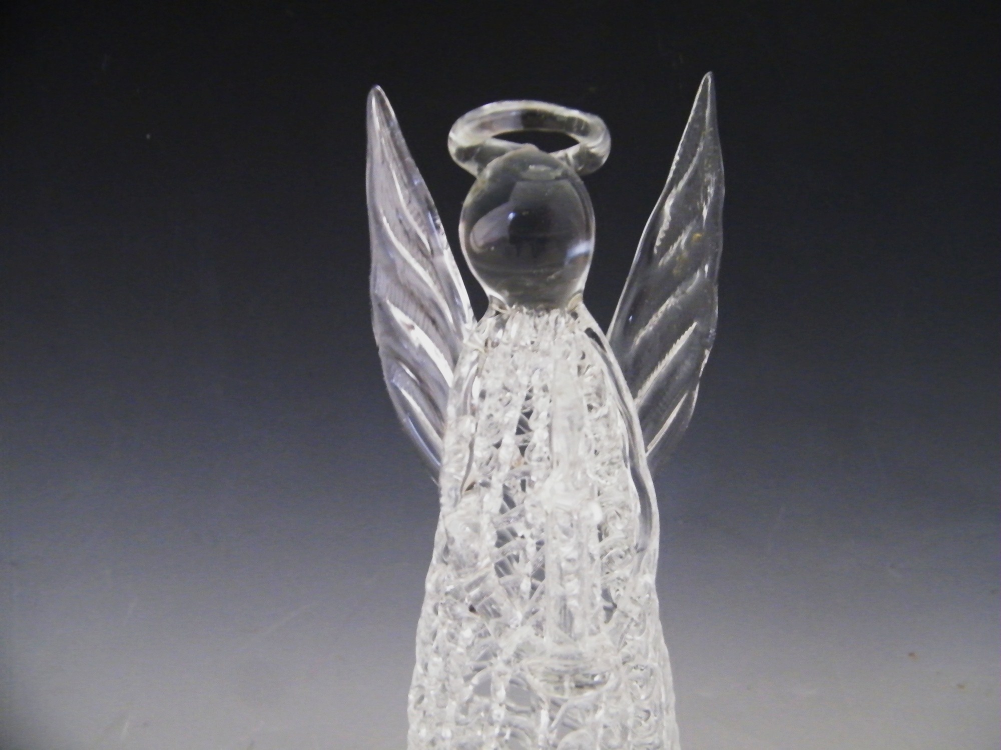 Vintage Spun Glass Angel