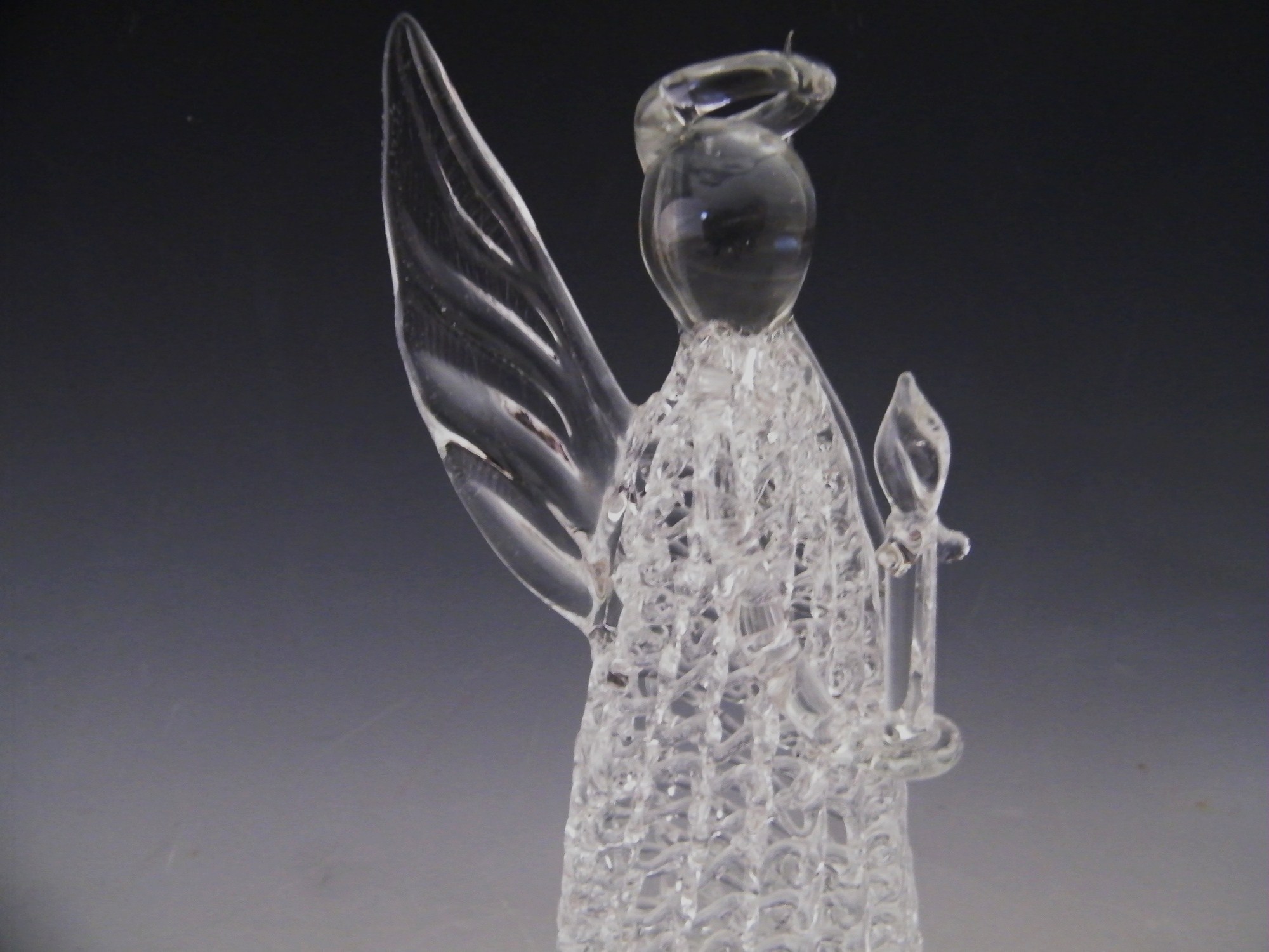 Vintage Spun Glass Angel