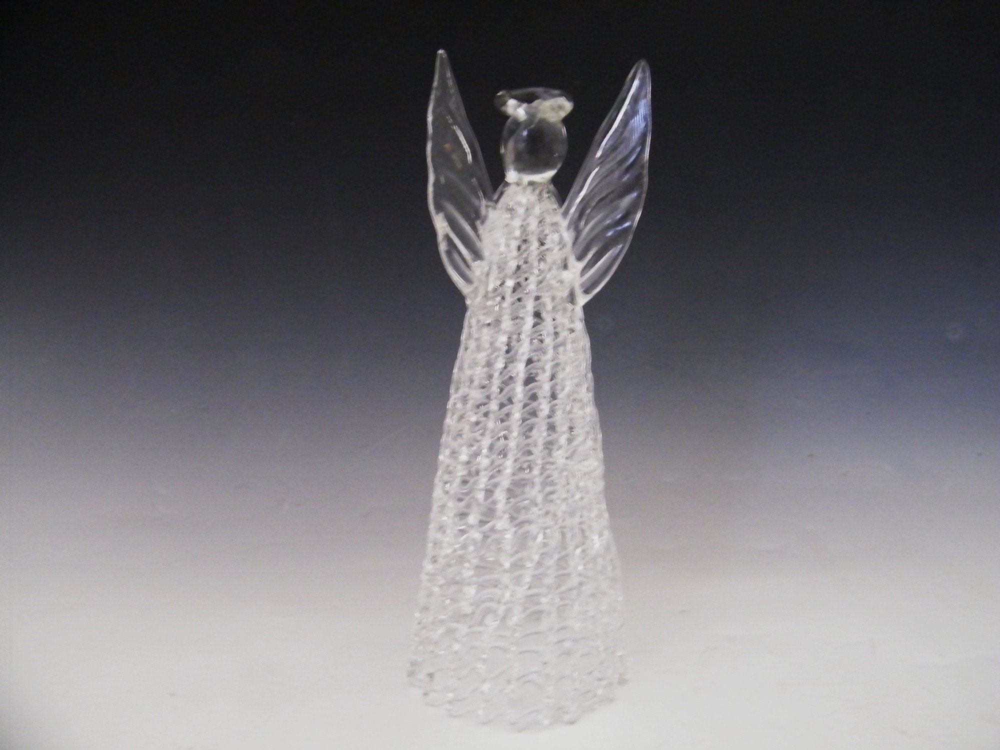 Vintage Spun Glass Angel