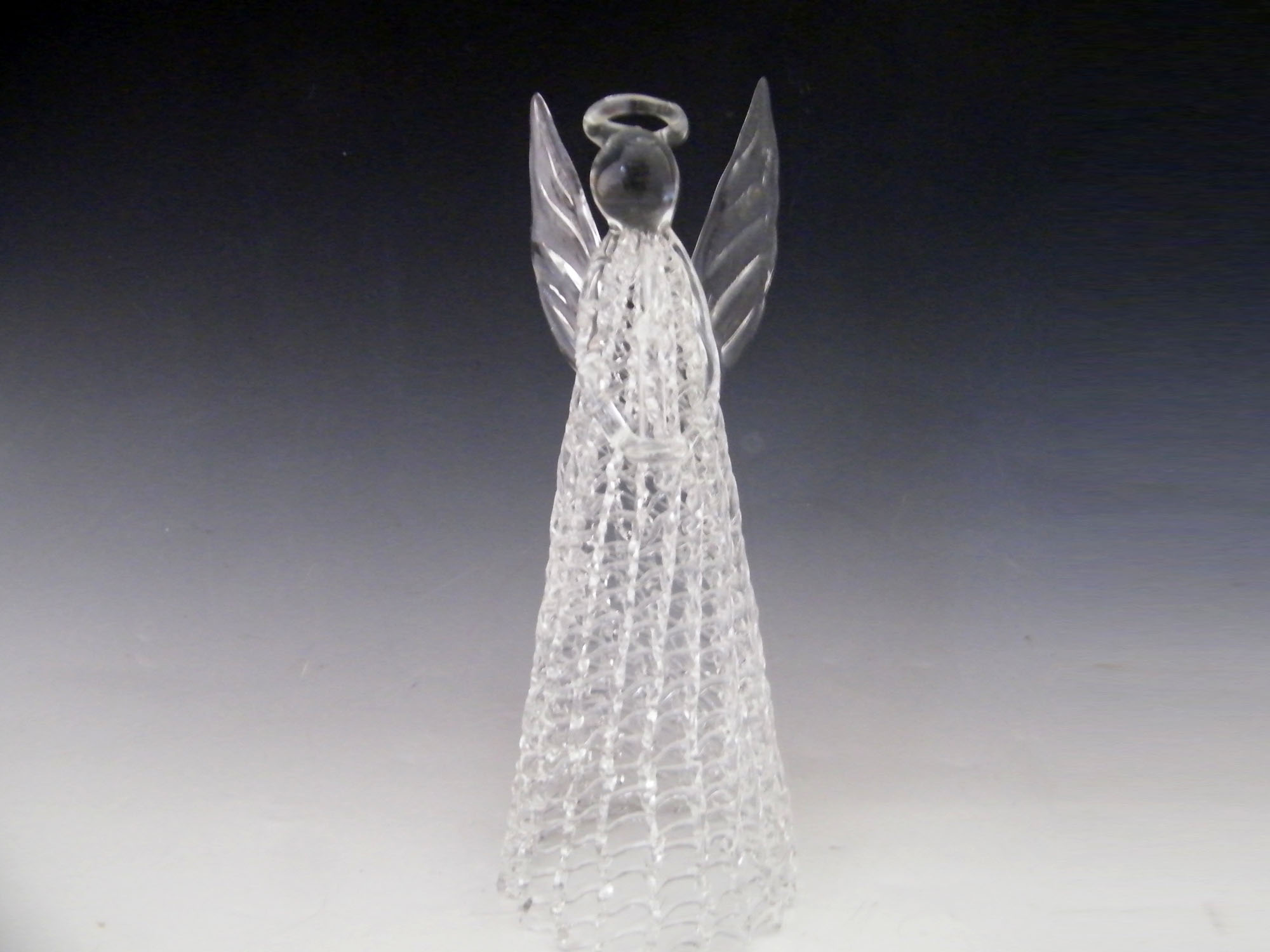 Vintage Spun Glass Angel