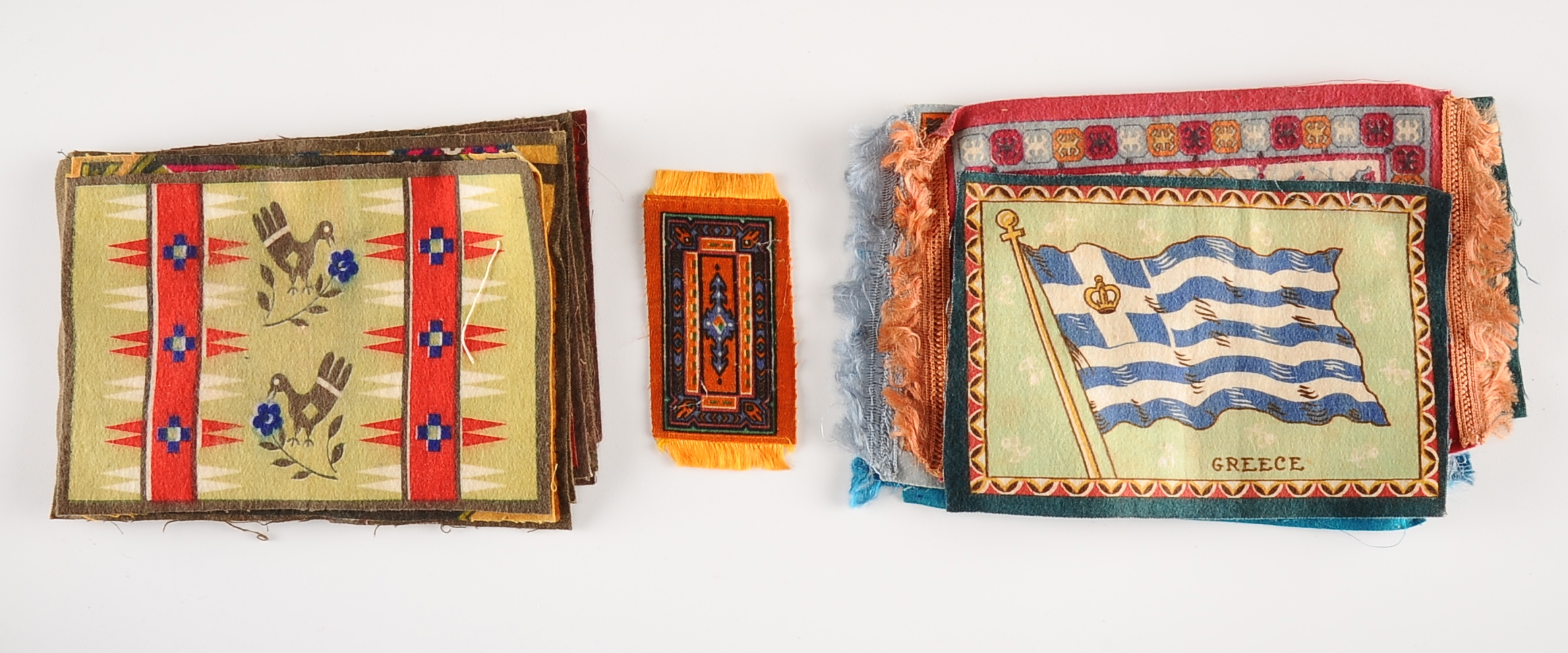 Collection of Vintage Tobacco Felts