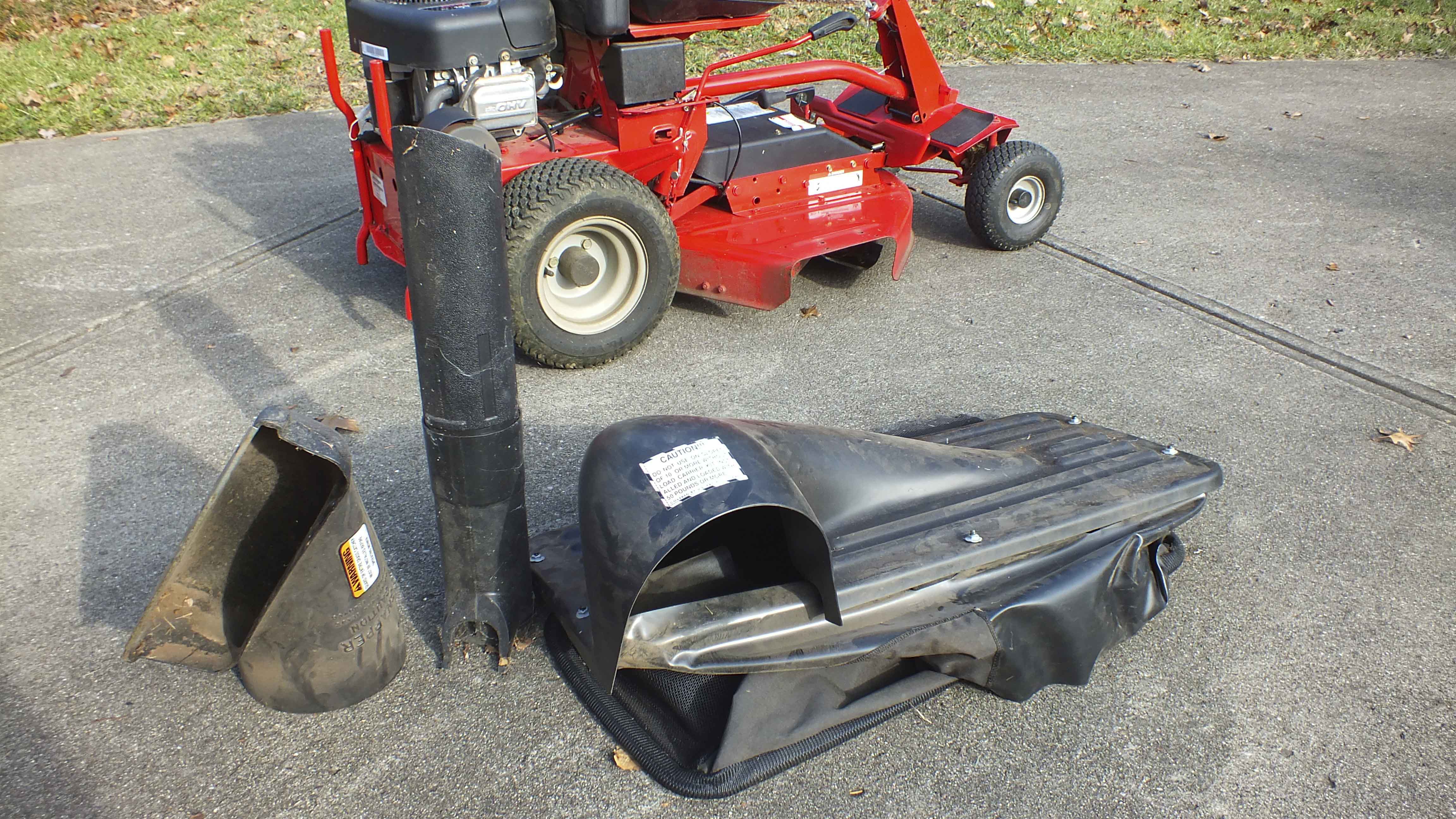 2009 Snapper Riding Mower with Leaf Catcher