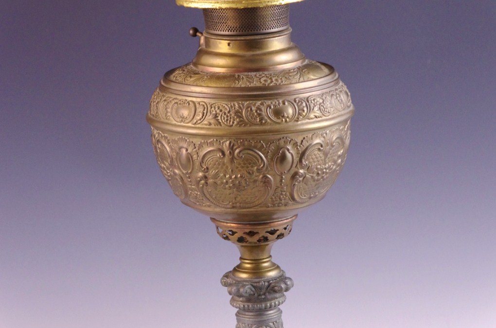 Juno Lamp Made by Edward Miller & Co., Circa 1890s