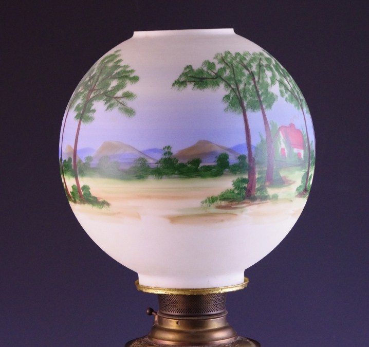 Juno Lamp Made by Edward Miller & Co., Circa 1890s