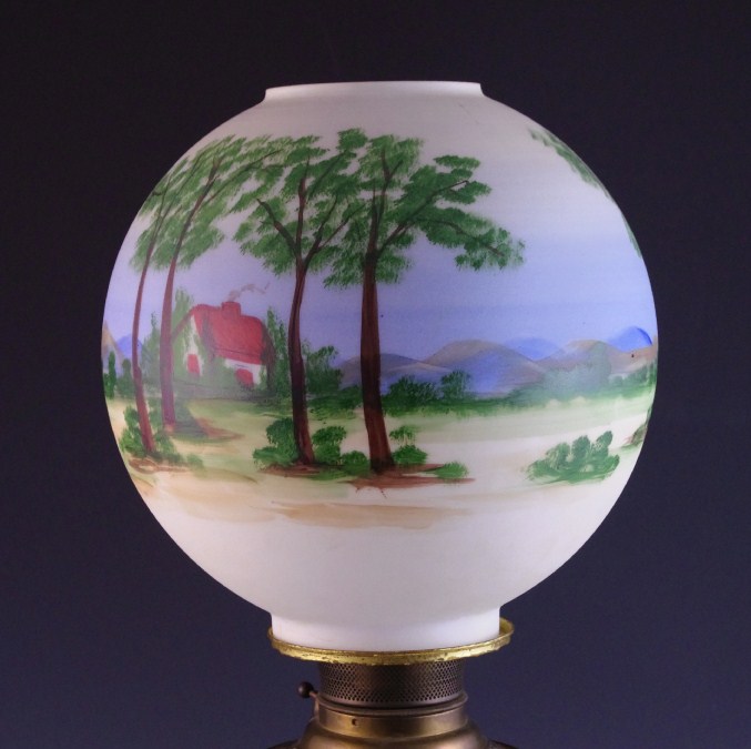 Juno Lamp Made by Edward Miller & Co., Circa 1890s