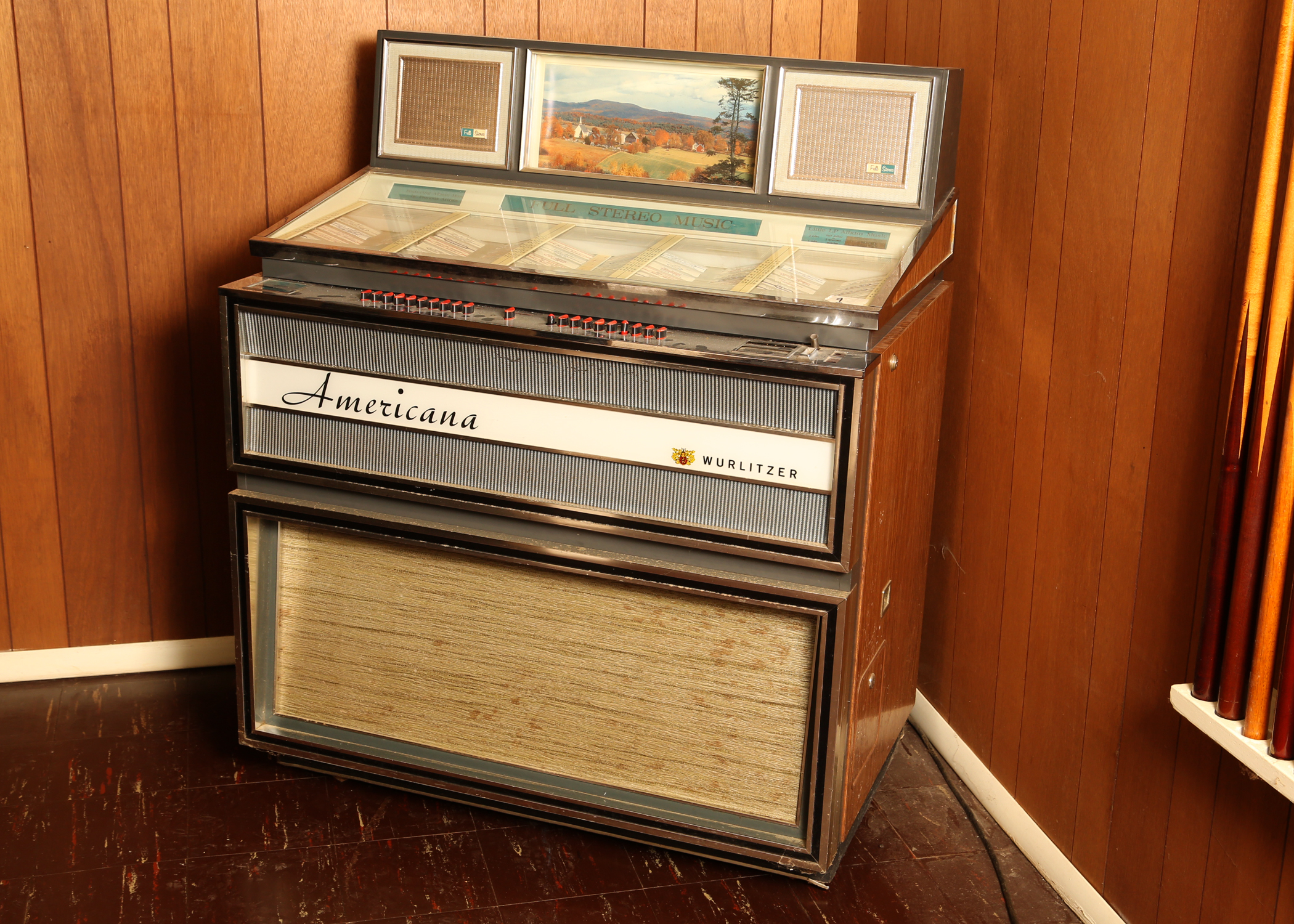 Americana Wurlitzer Jukebox