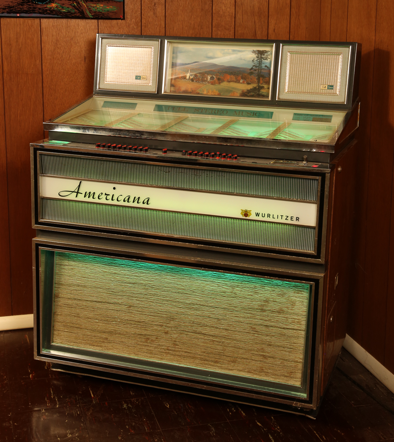 Americana Wurlitzer Jukebox