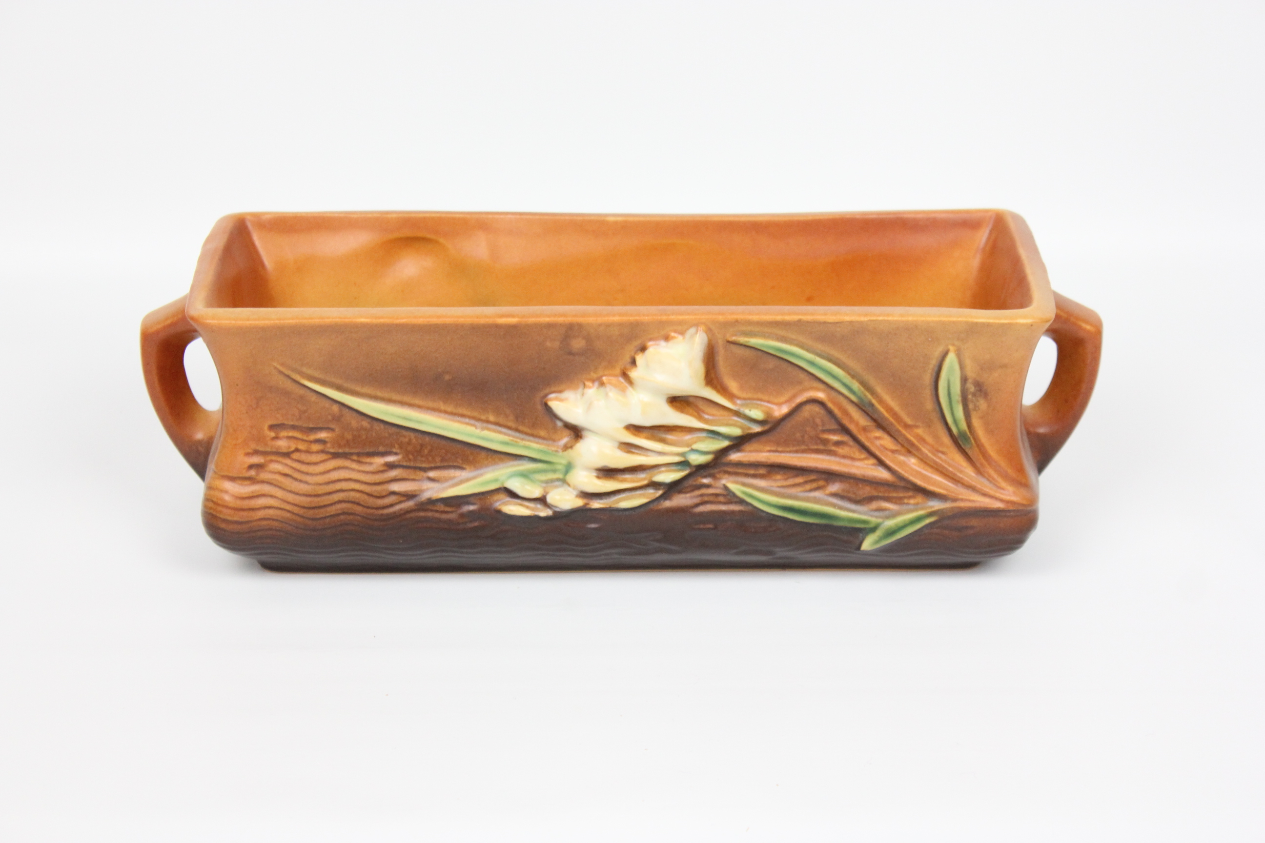 Roseville Pottery Freesia Window Box Planter 