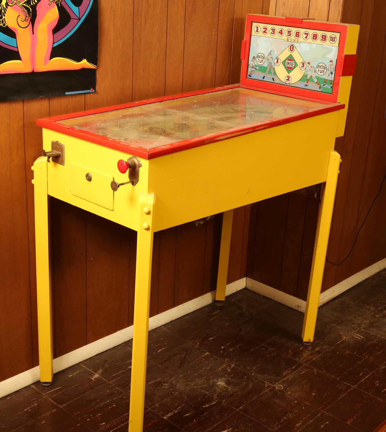 1937 "Home Run" Chicago Coin Pinball Machine