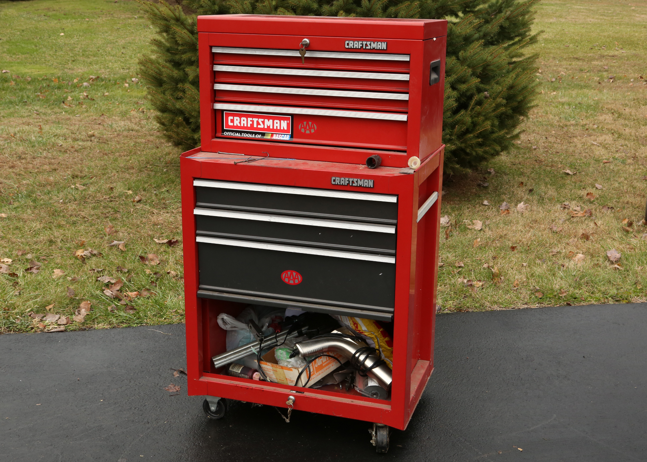 Craftsman Tool Box Loaded with Tools