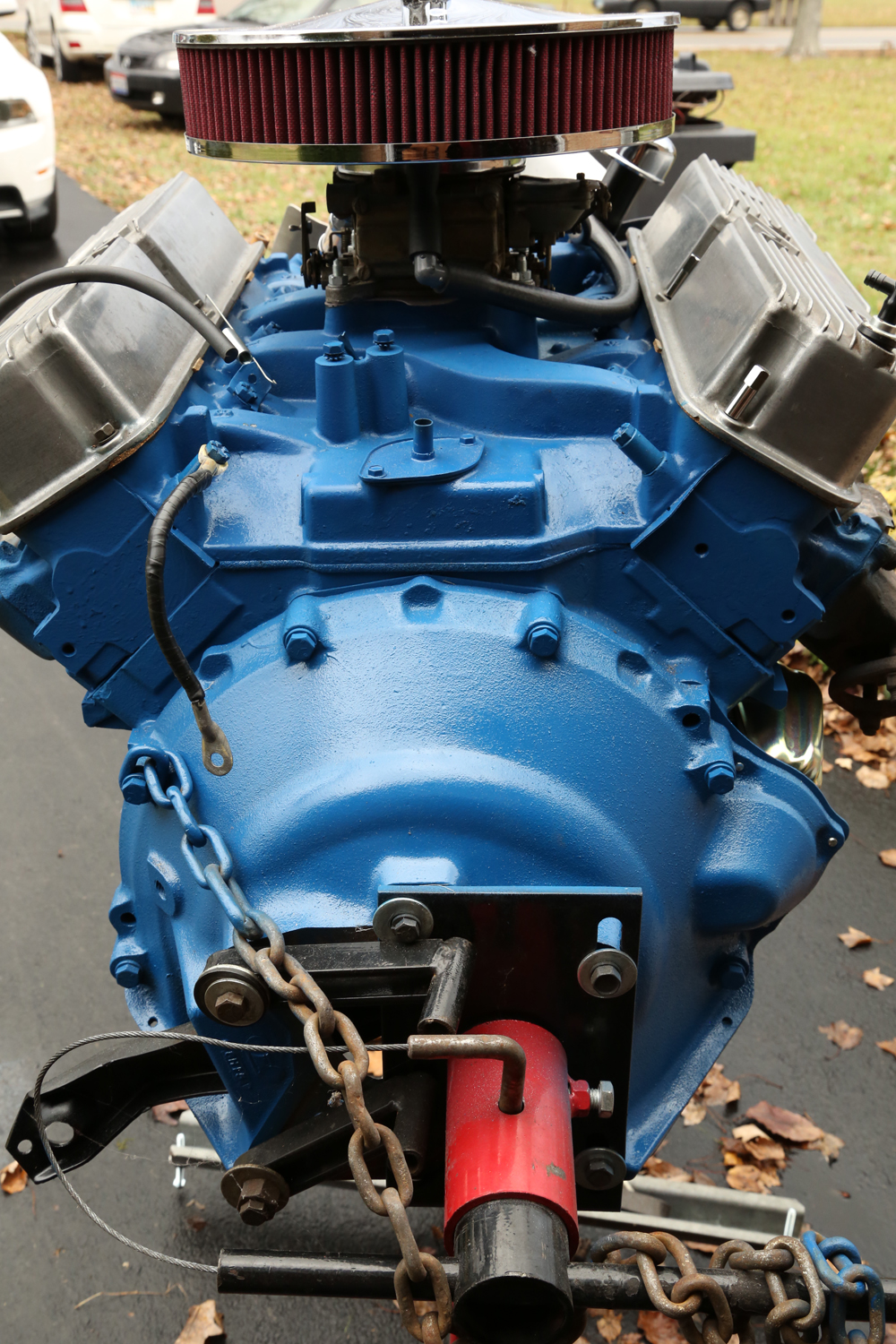 Rebuilt Ford Mustang Engine