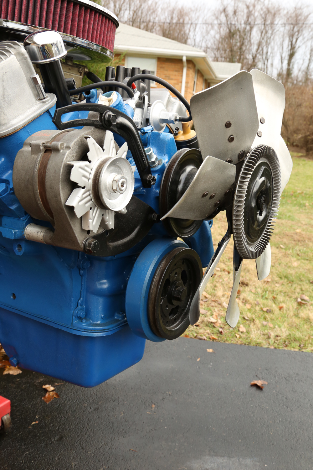 Rebuilt Ford Mustang Engine