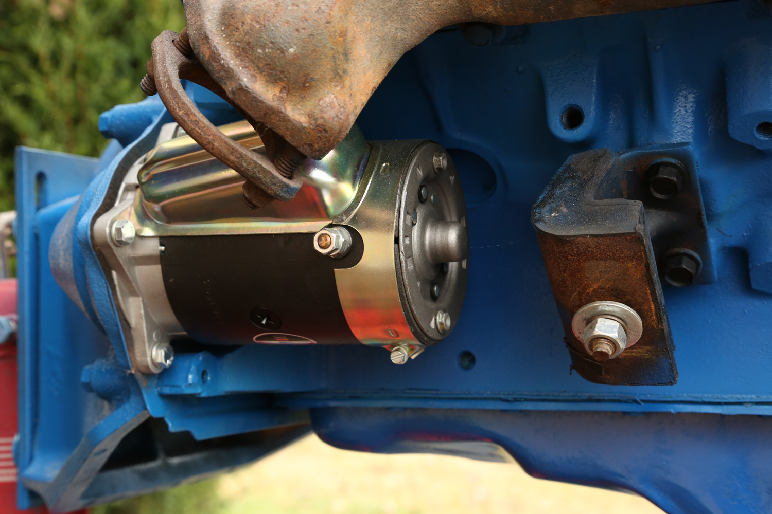 Rebuilt Ford Mustang Engine