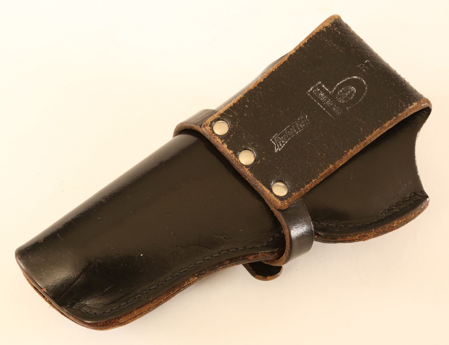 Dan Wesson .357 Magnum CTG Revolver with Leather Holster