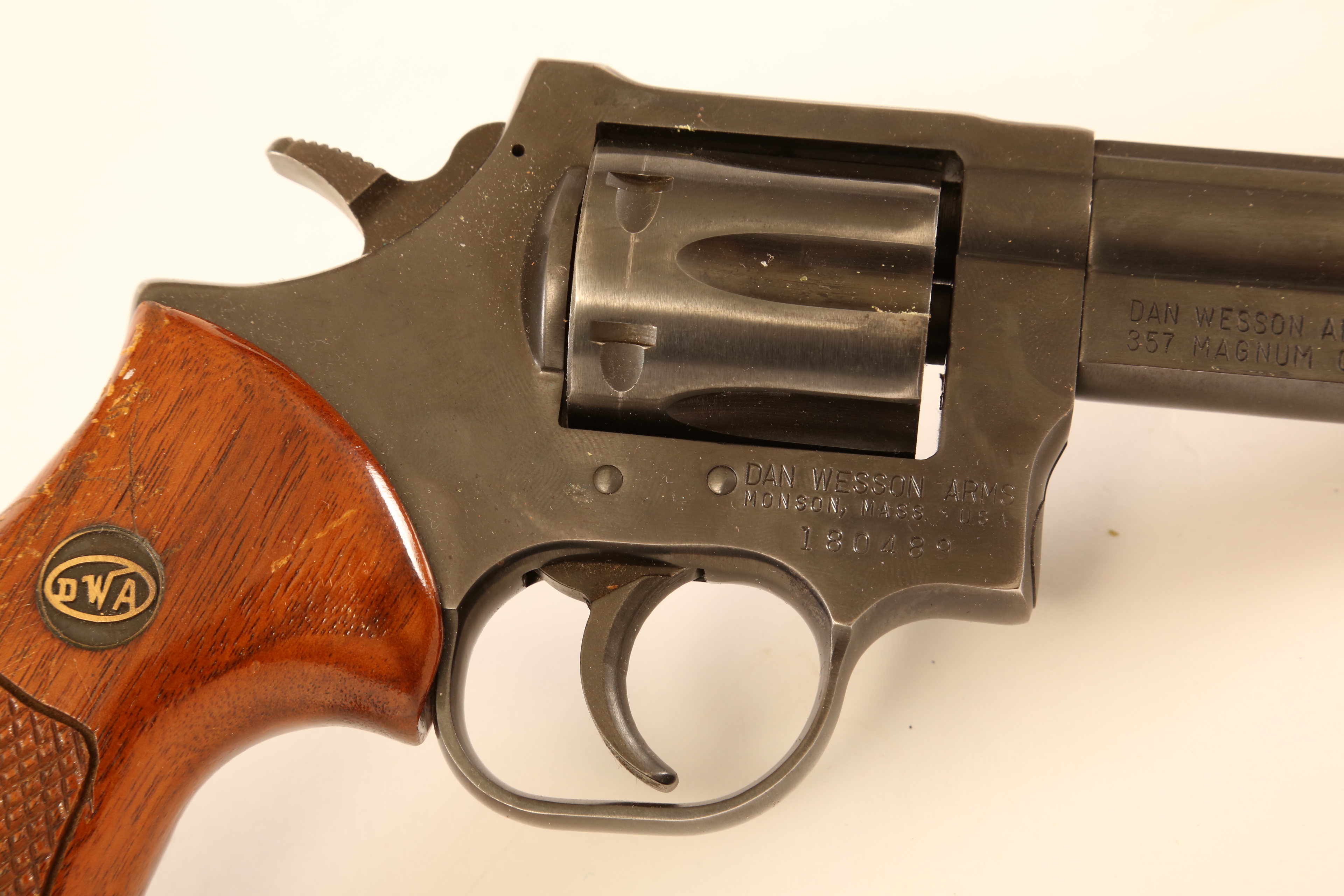 Dan Wesson .357 Magnum CTG Revolver with Leather Holster